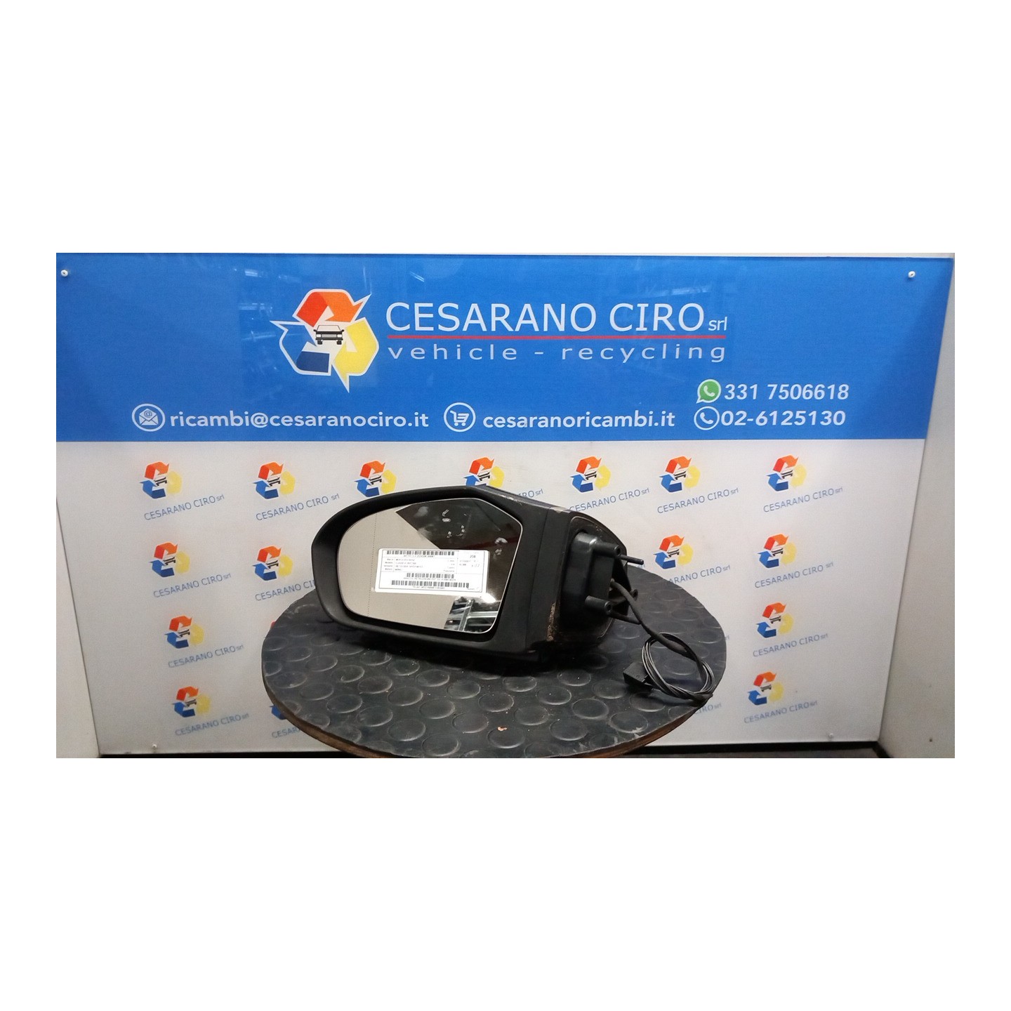 BRACCIO RETROVISORE EST. SX. 067 MERCEDES-BENZ CLASSE A (W/C169) (07/04-04/13 640942 A1698100376