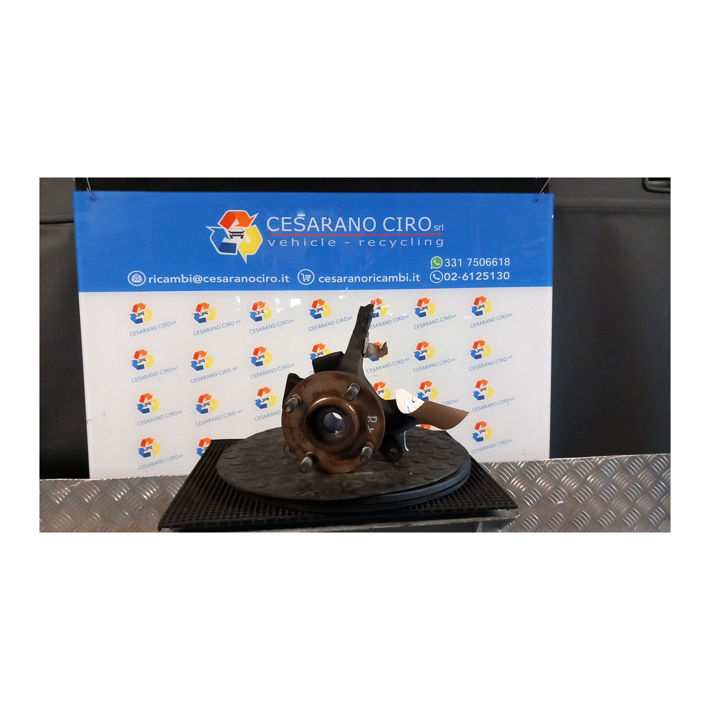 MONTANTE SOSP. ANT. DX. 065 NISSAN MICRA (K11E) (09/00-01/03) CG10 4001474B00