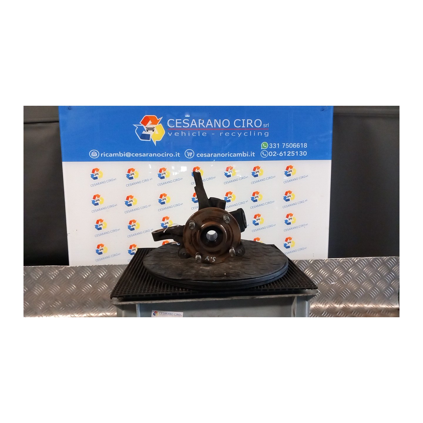 MONTANTE SOSP. ANT. SX. 066 NISSAN MICRA (K11E) (09/00-01/03) CG10 4001574B00