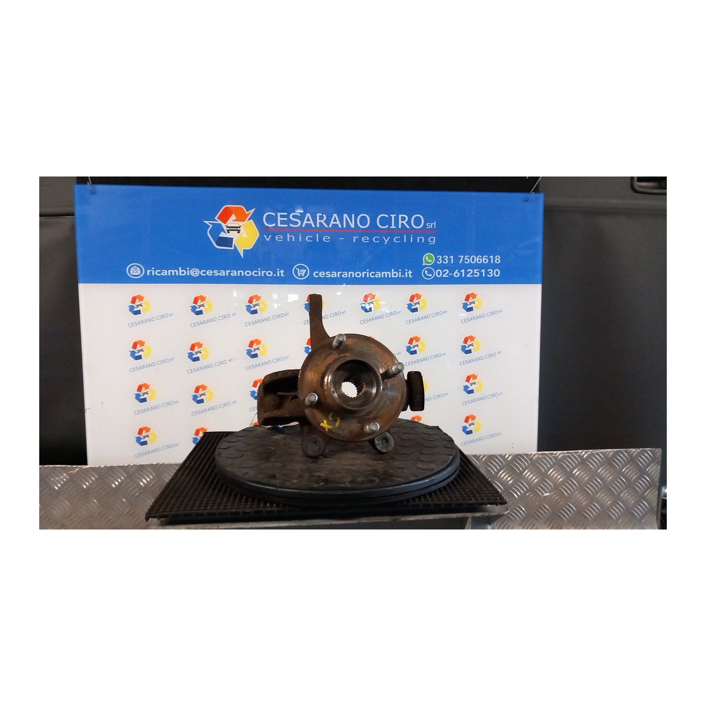 MONTANTE SOSP. ANT. C/SIST.FREN.ANTIBL. SX. 105 FORD FUSION (CBK) (09/02-) FXJA 1479000
