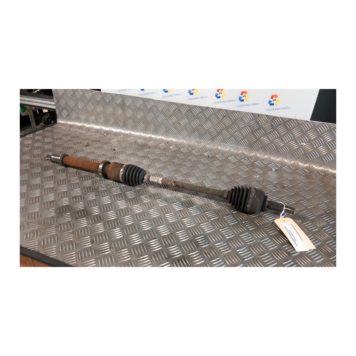 SEMIALBERO ANT. COMPL. DX. 002 RENAULT CLIO 3A SERIE (07/05-05/09) D4FD7 8200378880