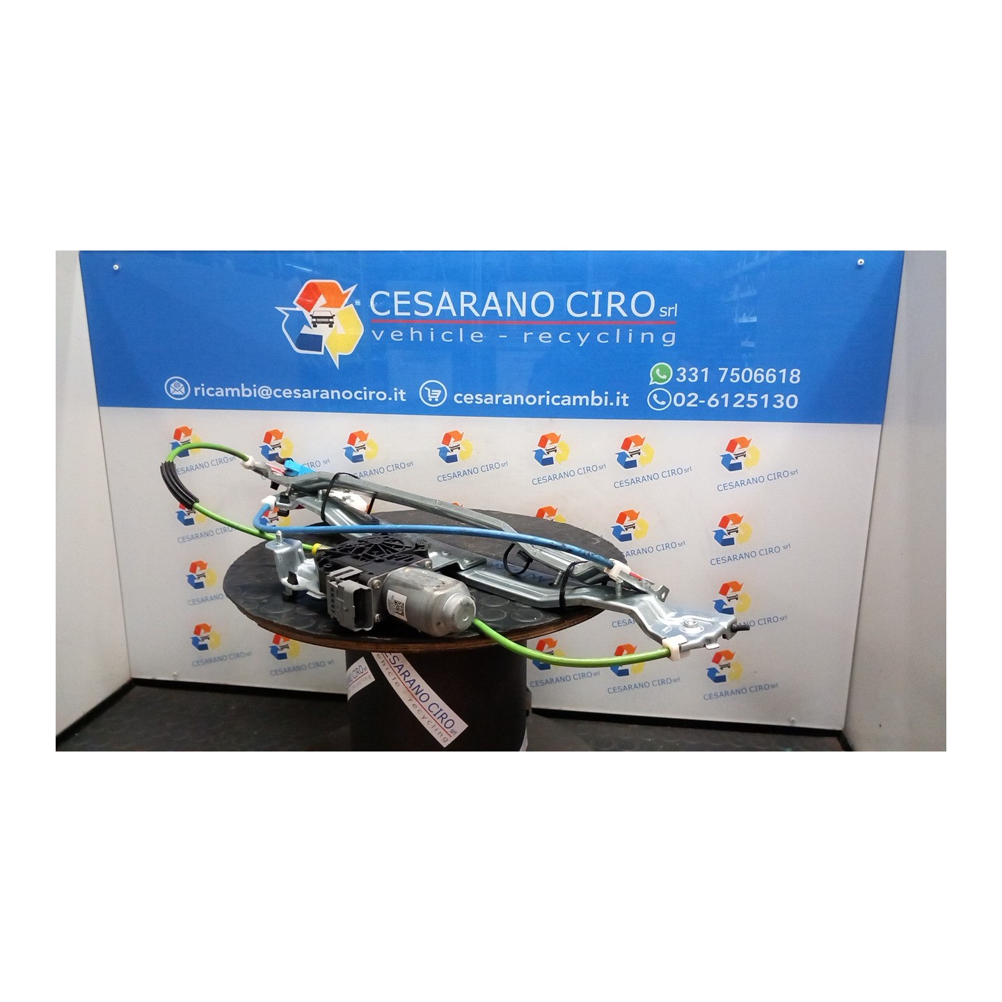 ALZACRISTALLO ELETTR. PORTA ANT. DX. 055 CITROEN C3 PICASSO (02/09-02/18) 8FS 9222FE