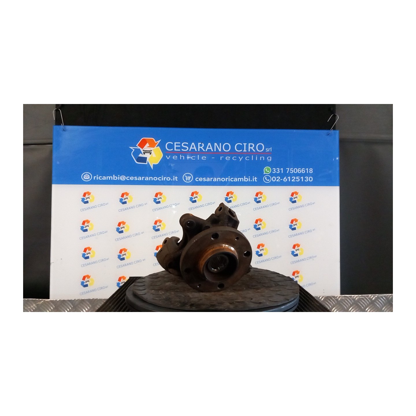 MONTANTE SOSP. ANT. DX. 058 CITROEN BERLINGO VAN (10/02-03/08) 9HW 364754