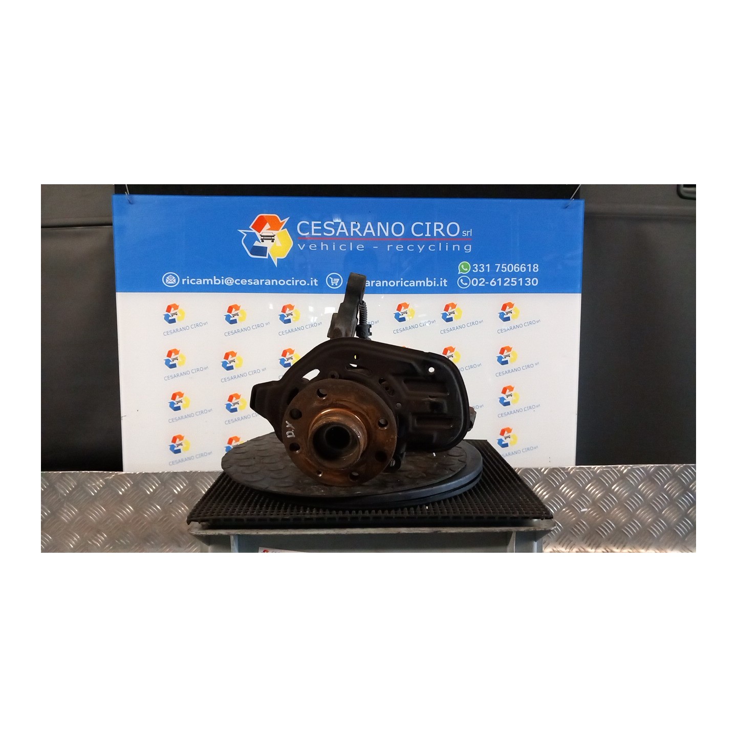 MONTANTE SOSP. ANT. DX. 082 OPEL MERIVA (X03) (03/03-12/10) Z14XEP 93328738