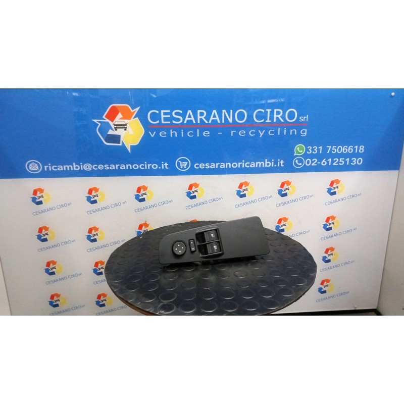BLOCCO COMANDI ALZACRISTALLI E RETROVISORI EST. ALZACRISTALLO ELETTRICO POST SX. 010 FIAT GRANDE PUNTO (2Y) (06/05-12/08 199A300
