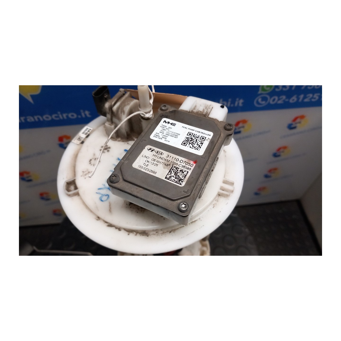 POMPA CARBURANTE C/TRASDUTTORE (GALLEGGIANTE) 041 HYUNDAI TUCSON (07/15-12/18) G4FD 31110D7000