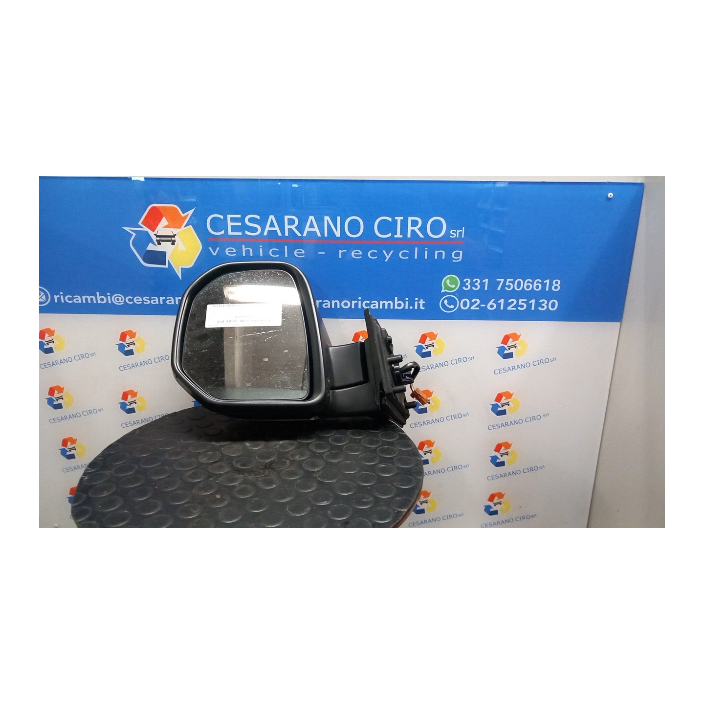 RETROVISORE EST. REGOLAZ. ELETTR. SX. 047 CITROEN BERLINGO VAN (B9) (04/08-03/13 9HX 8153TP