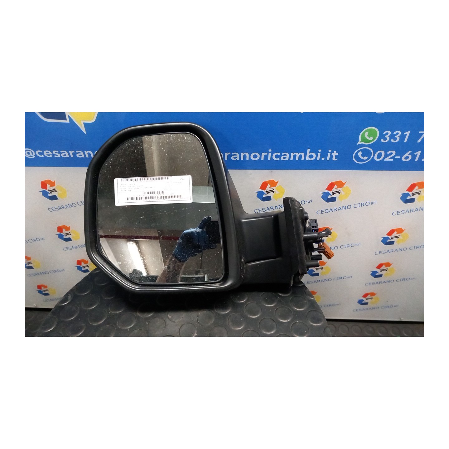 RETROVISORE EST. REGOLAZ. ELETTR. SX. 047 CITROEN BERLINGO VAN (B9) (04/08-03/13 9HX 8153TP