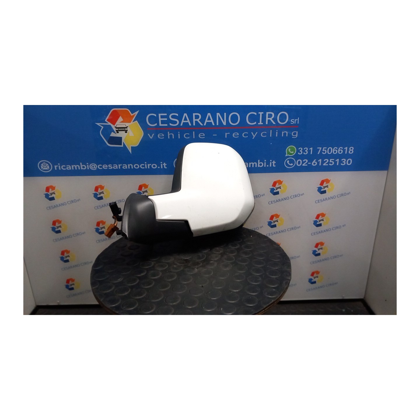 RETROVISORE EST. REGOLAZ. ELETTR. SX. 047 CITROEN BERLINGO VAN (B9) (04/08-03/13 9HX 8153TP