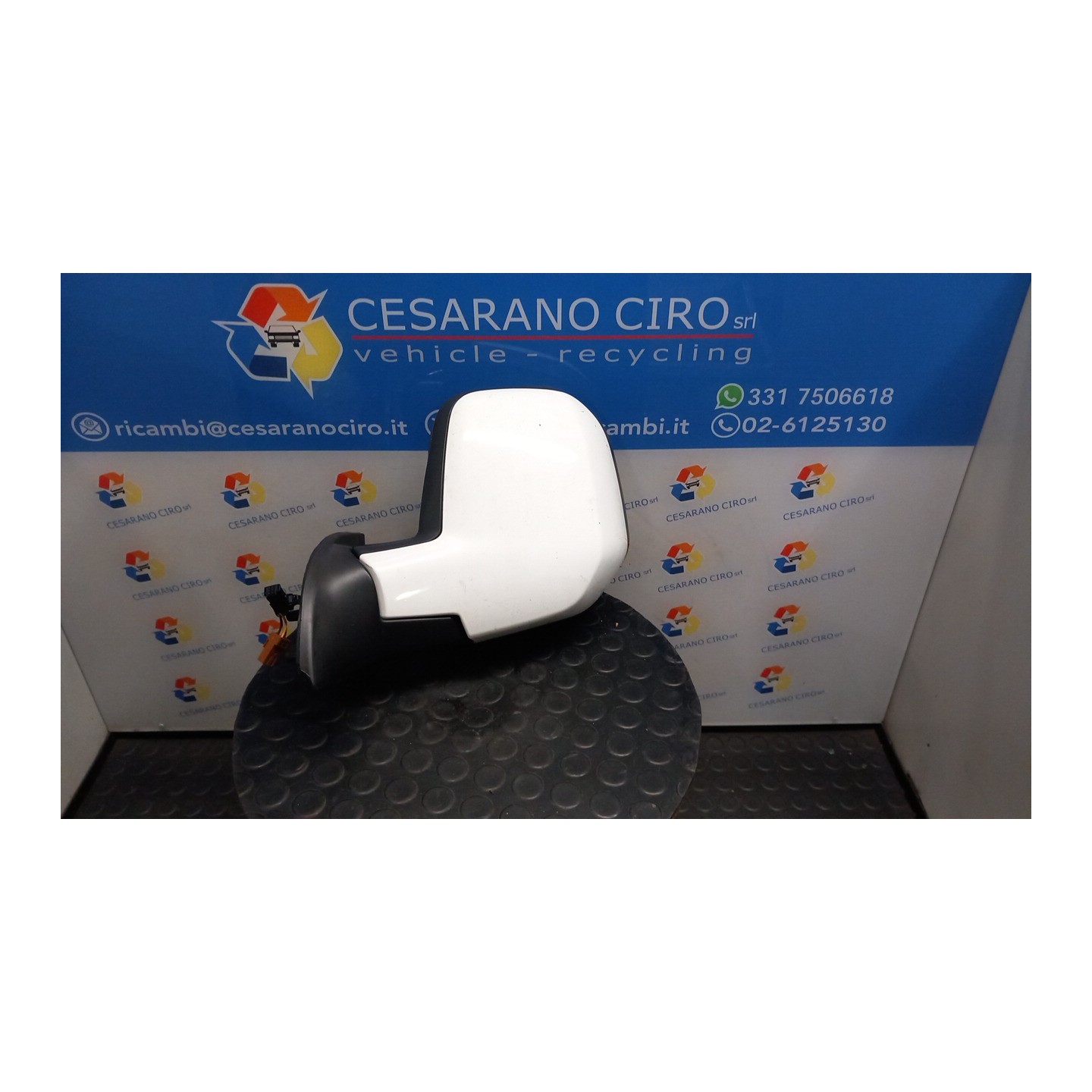 RETROVISORE EST. REGOLAZ. ELETTR. SX. 047 CITROEN BERLINGO VAN (B9) (04/08-03/13 9HX 8153TP