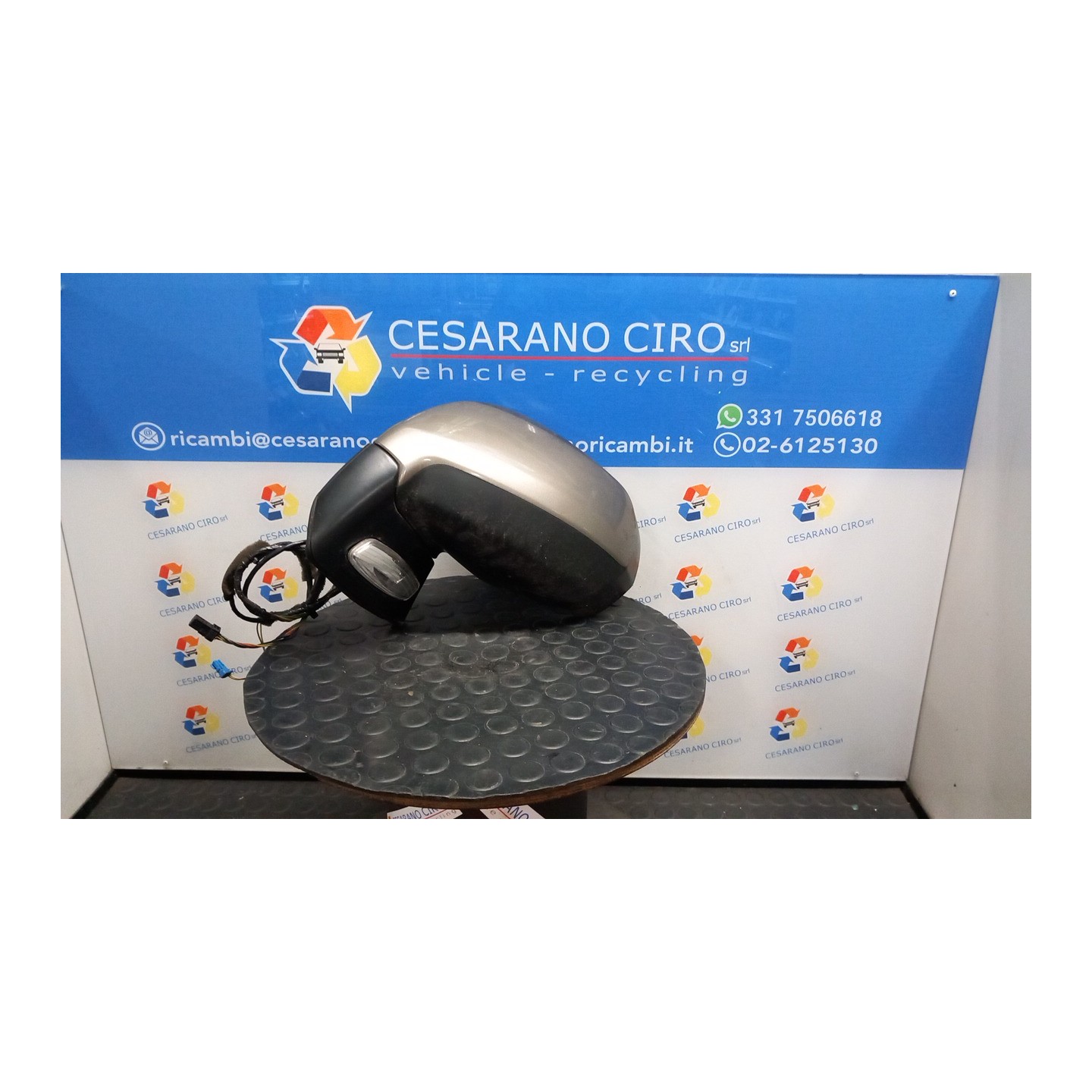 RETROVISORE EST. REGOLAZ. ELETTR. RIPIEGHEVOLE C/MEMORIA SX. 055 CITROEN C4 PICASSO (09/06-08/13) 9HZ 8153H4