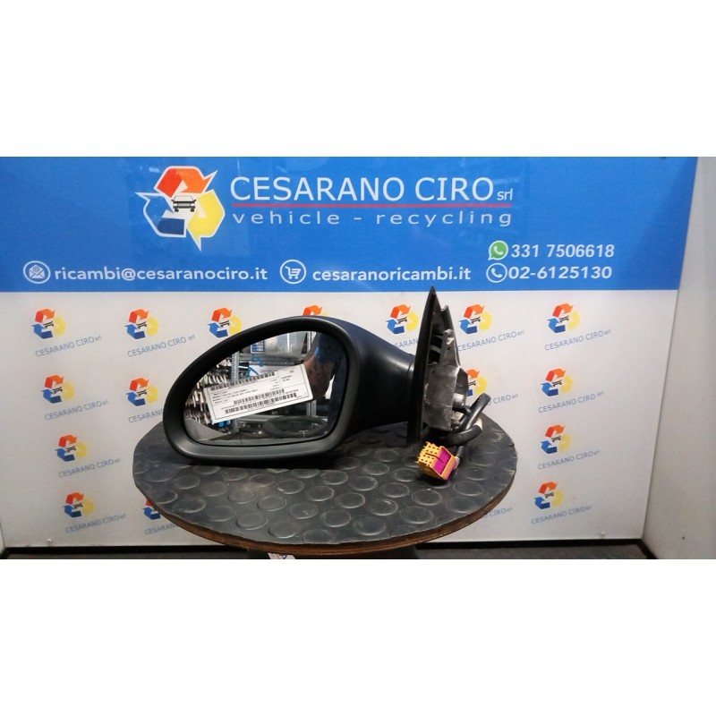 RETROVISORE EST. REGOLAZ. ELETTR. RIPIEGHEVOLE SX. 075 SEAT IBIZA (6L) (12/01-08/09) BBY 6L1857507S9B9