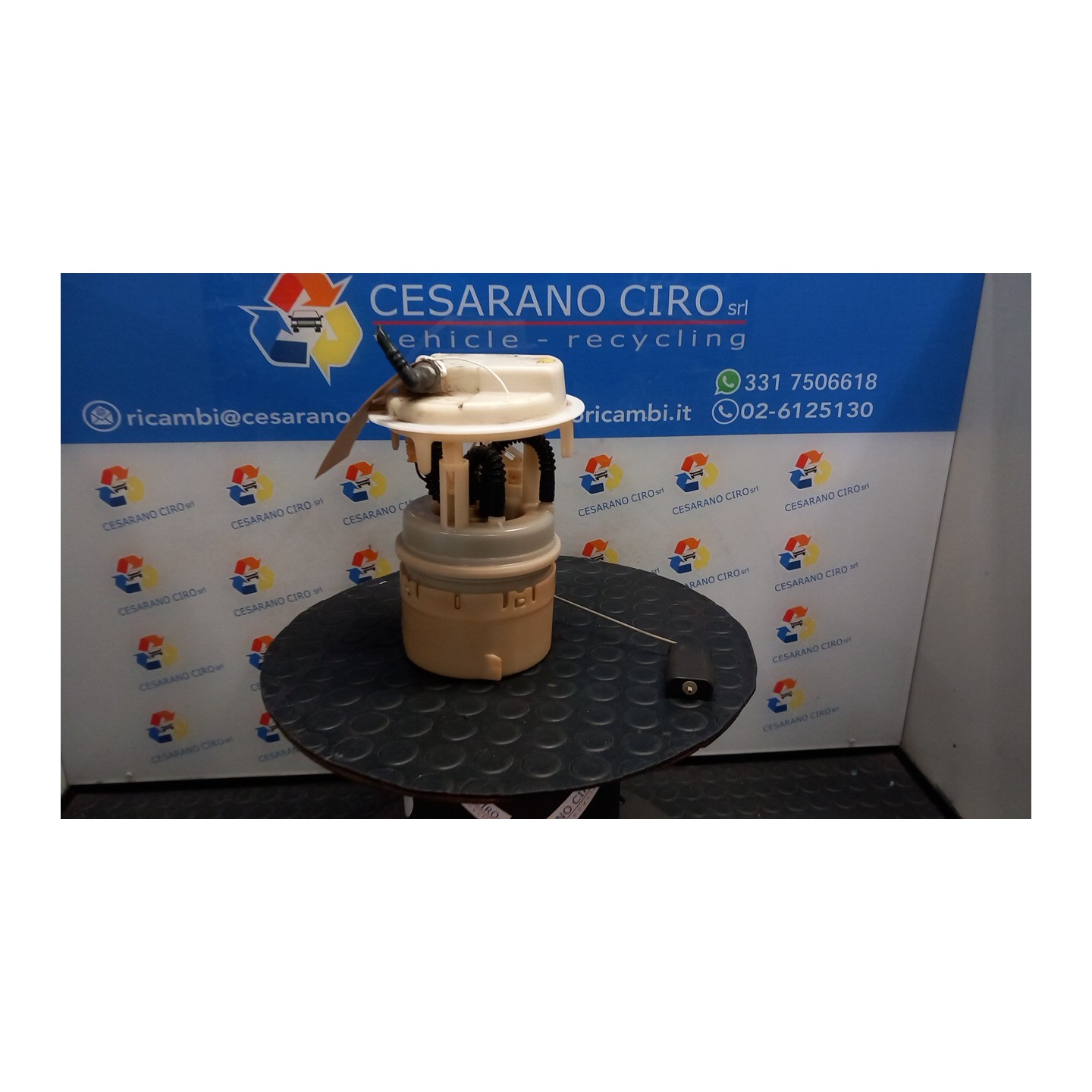POMPA CARBURANTE C/TRASDUTTORE (GALLEGGIANTE) 089 PEUGEOT 206 PLUS (02/09-) HFX 1607401680