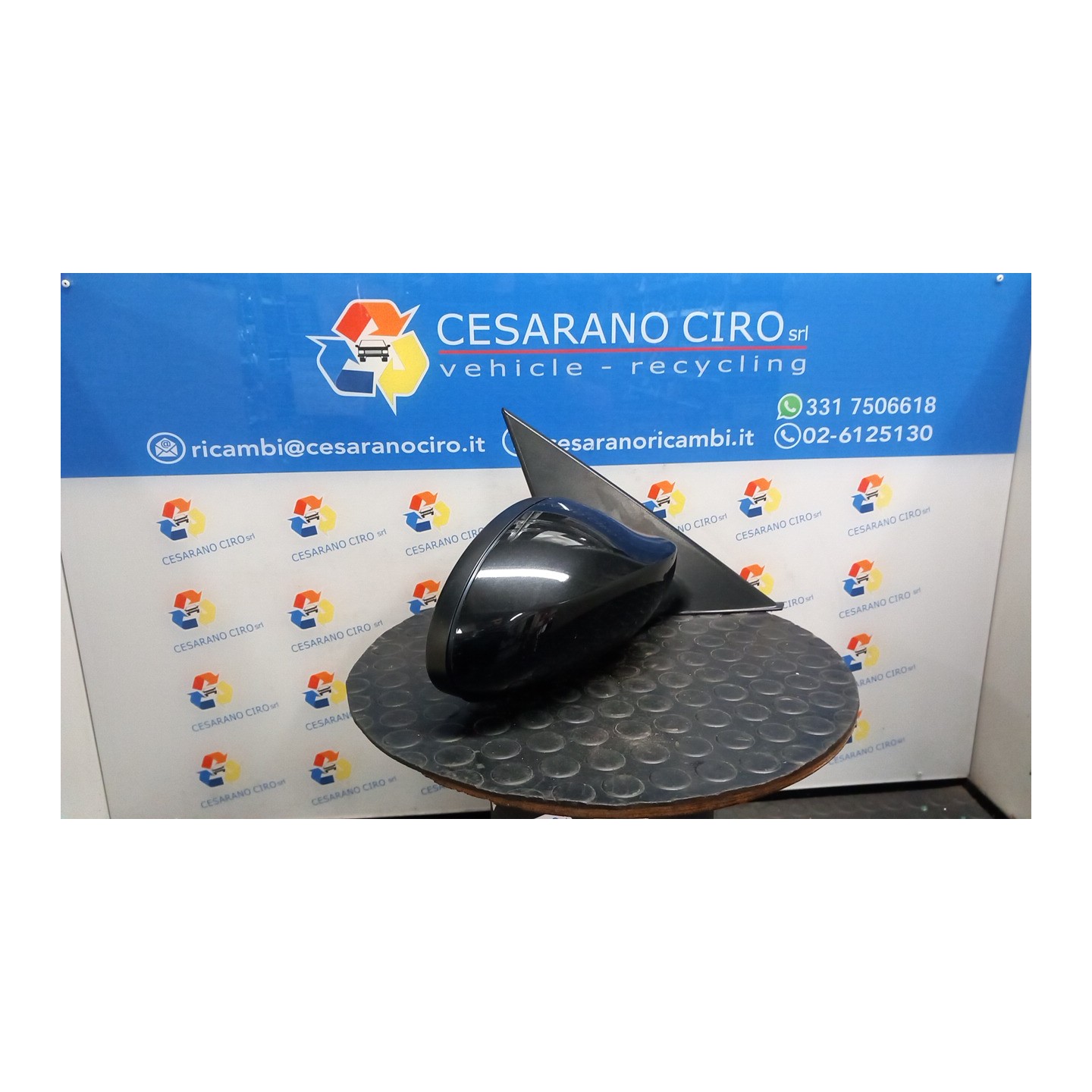 RETROVISORE EST. REGOLAZ. ELETTR. RIBALTABILE,MEMORIA SEDILE DX. 091 BMW SERIE 1 (E81/E87) (03/07-12/12 N47D20A 51167189868