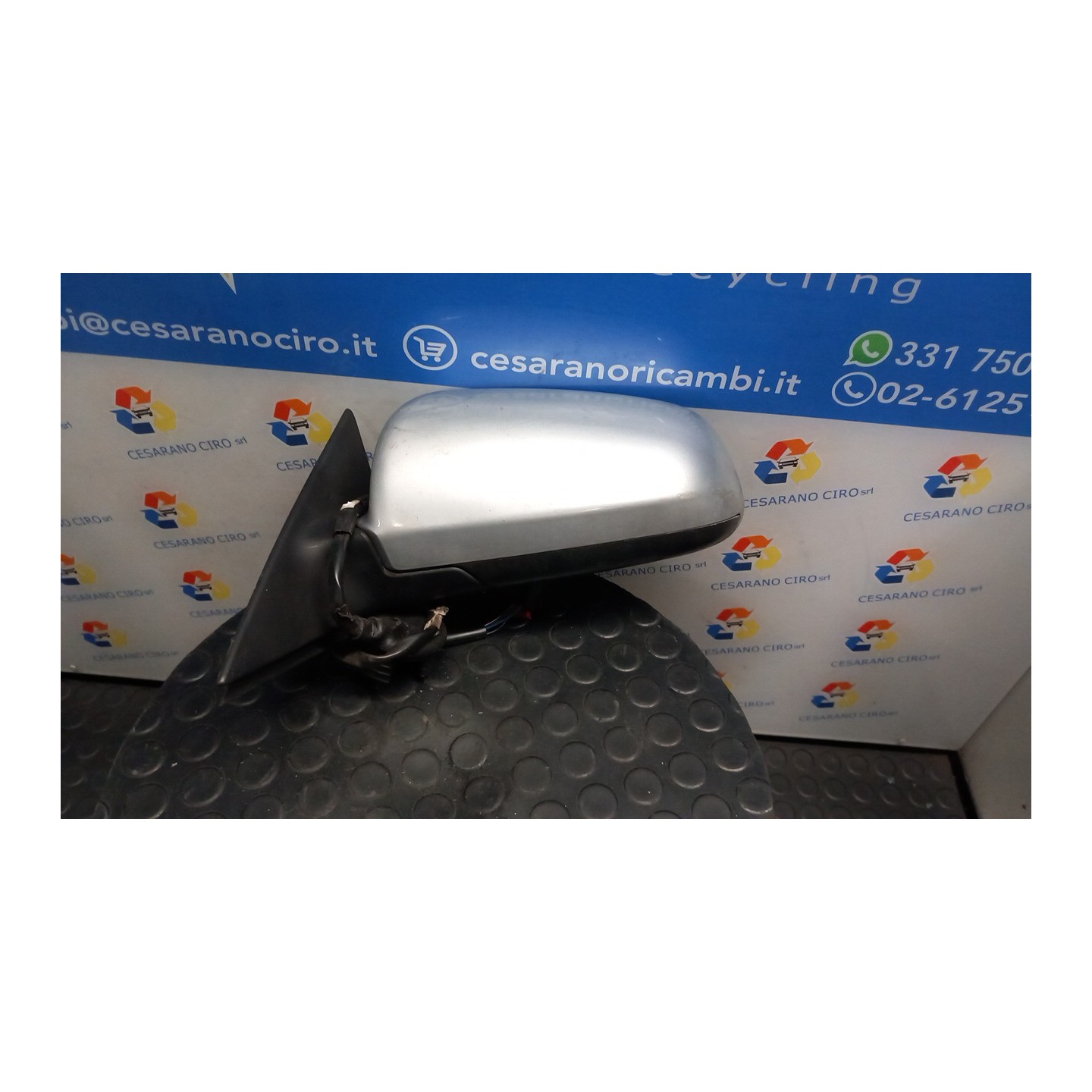 RETROVISORE EST. REGOLAZ. ELETTR. RIPIEGHEVOLE SX. 108 AUDI A3 (8P) (04/03-06/10) BKD 8P1858531DC01C