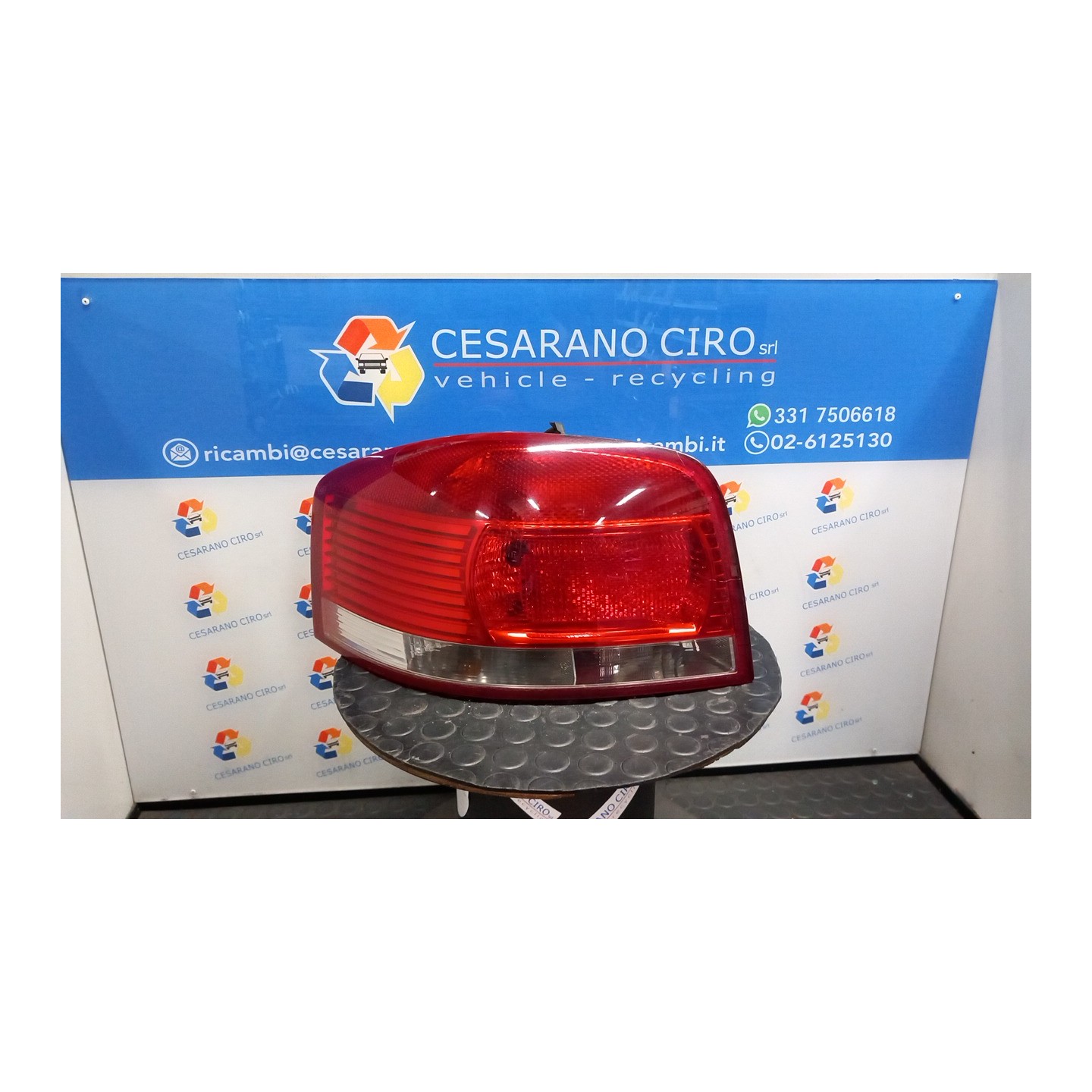 FANALE POST. C/RETRONEBBIA SX. 110 AUDI A3 (8P) (04/03-06/10) BKD 8P0945095