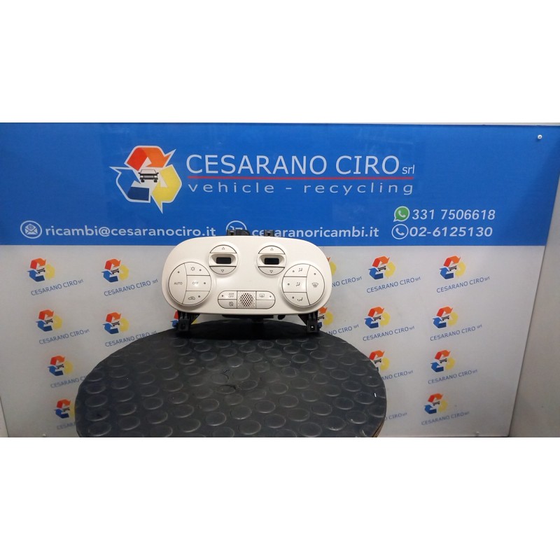 BLOCCO COMANDO CLIMATIZZAZIONE C/A/C 127 FIAT 500 (3P) (07/07-01/15) 169A4000 735491193