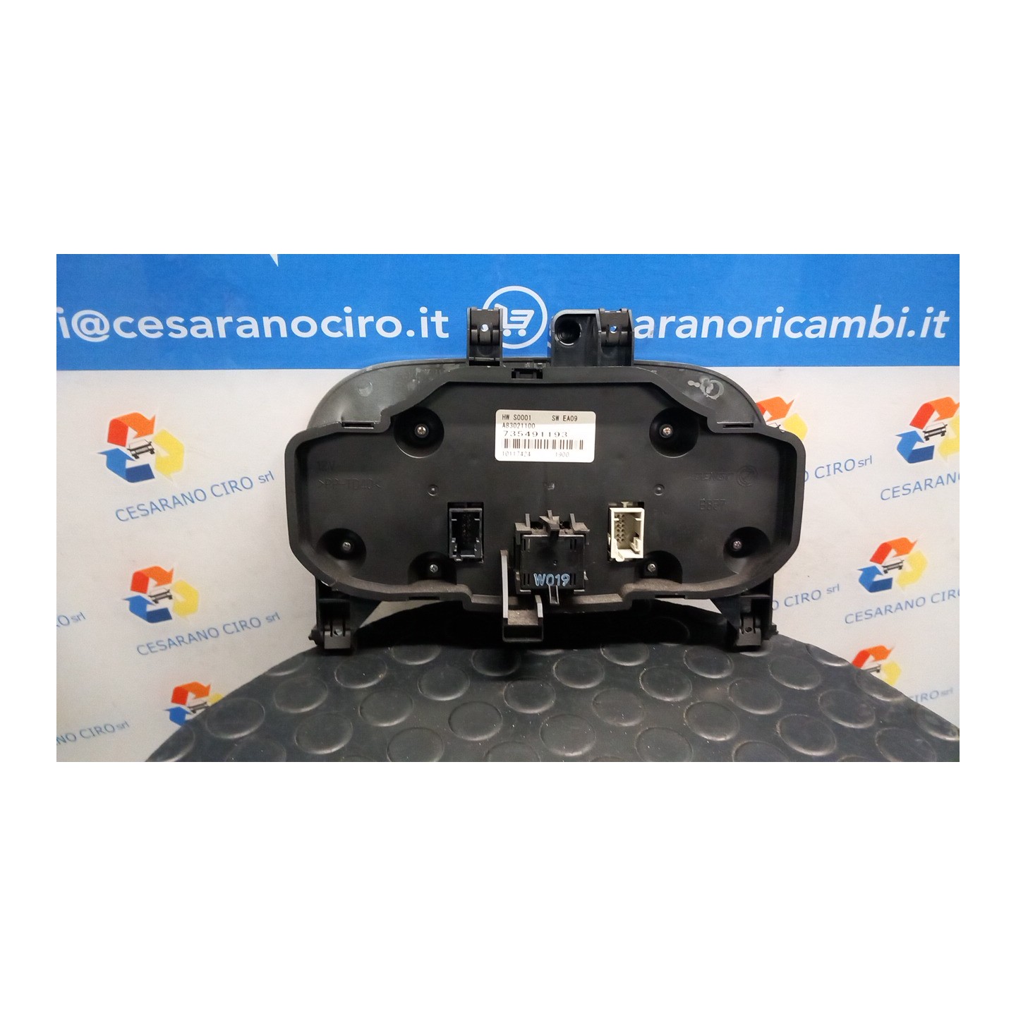 BLOCCO COMANDO CLIMATIZZAZIONE C/A/C 127 FIAT 500 (3P) (07/07-01/15) 169A4000 735491193
