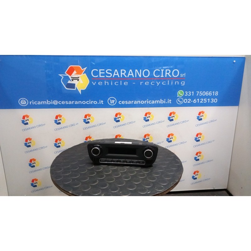 BLOCCO COMANDO CLIMATIZZAZIONE CLIM. C/REGOLAZ. MECC. CROMO 139 VOLKSWAGEN POLO (6R) (05/09-10/14) CNK 6R0820045N