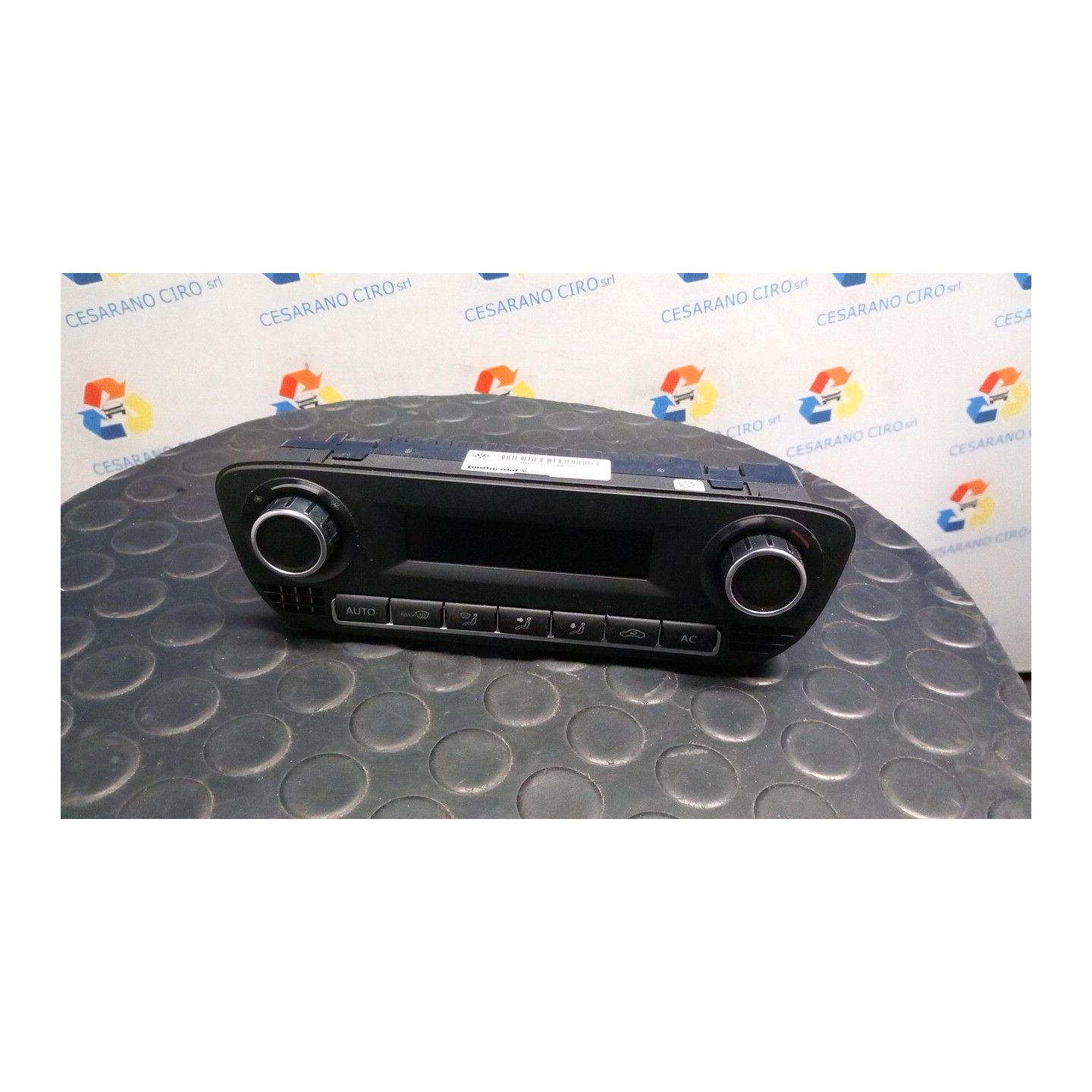 BLOCCO COMANDO CLIMATIZZAZIONE CLIM. C/REGOLAZ. MECC. CROMO 139 VOLKSWAGEN POLO (6R) (05/09-10/14) CNK 6R0820045N