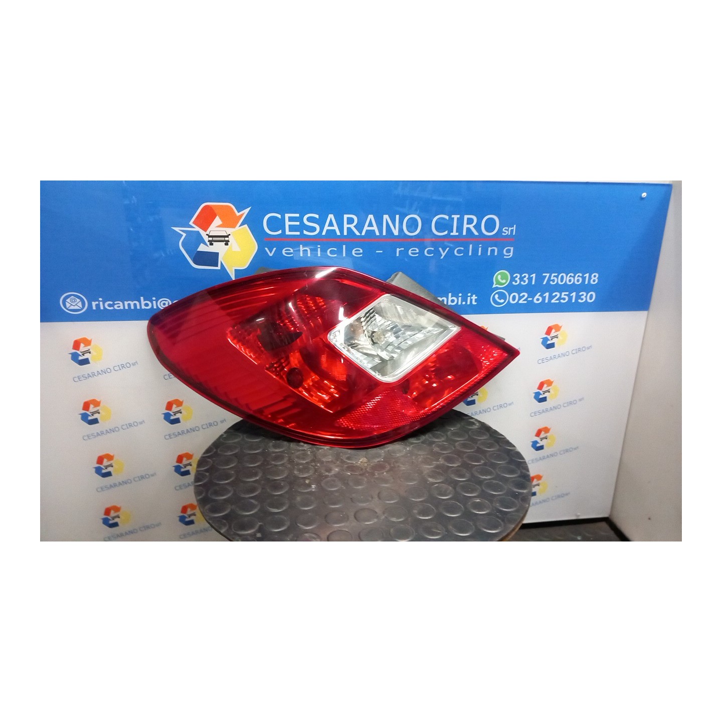 FANALE POST. SX. 143 OPEL CORSA (S07) (07/06-02/11) A13DTC 93190950
