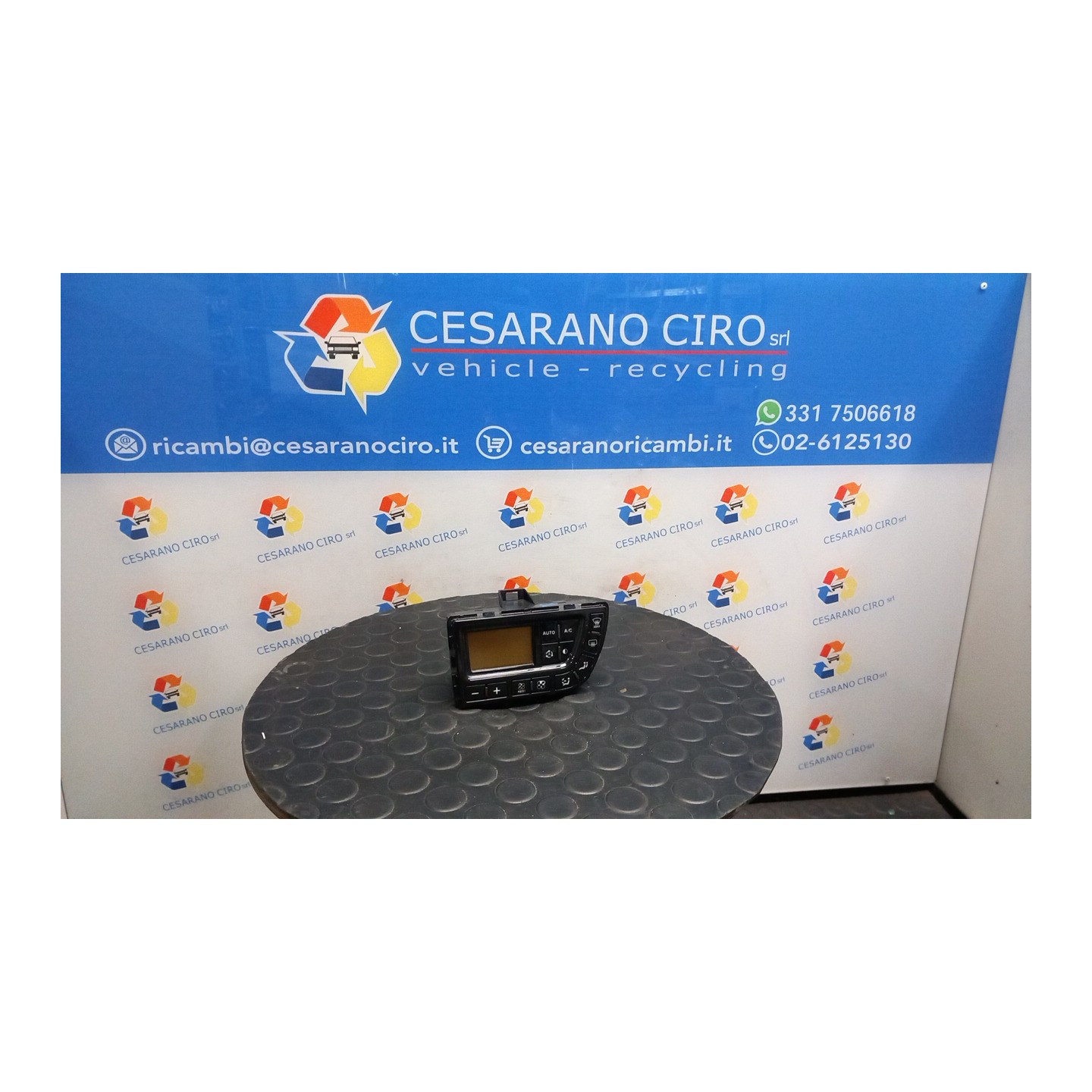 BLOCCO COMANDO CLIMATIZZAZIONE SX. 177 CITROEN C4 PICASSO (09/06-08/13) RHJ 6451WH