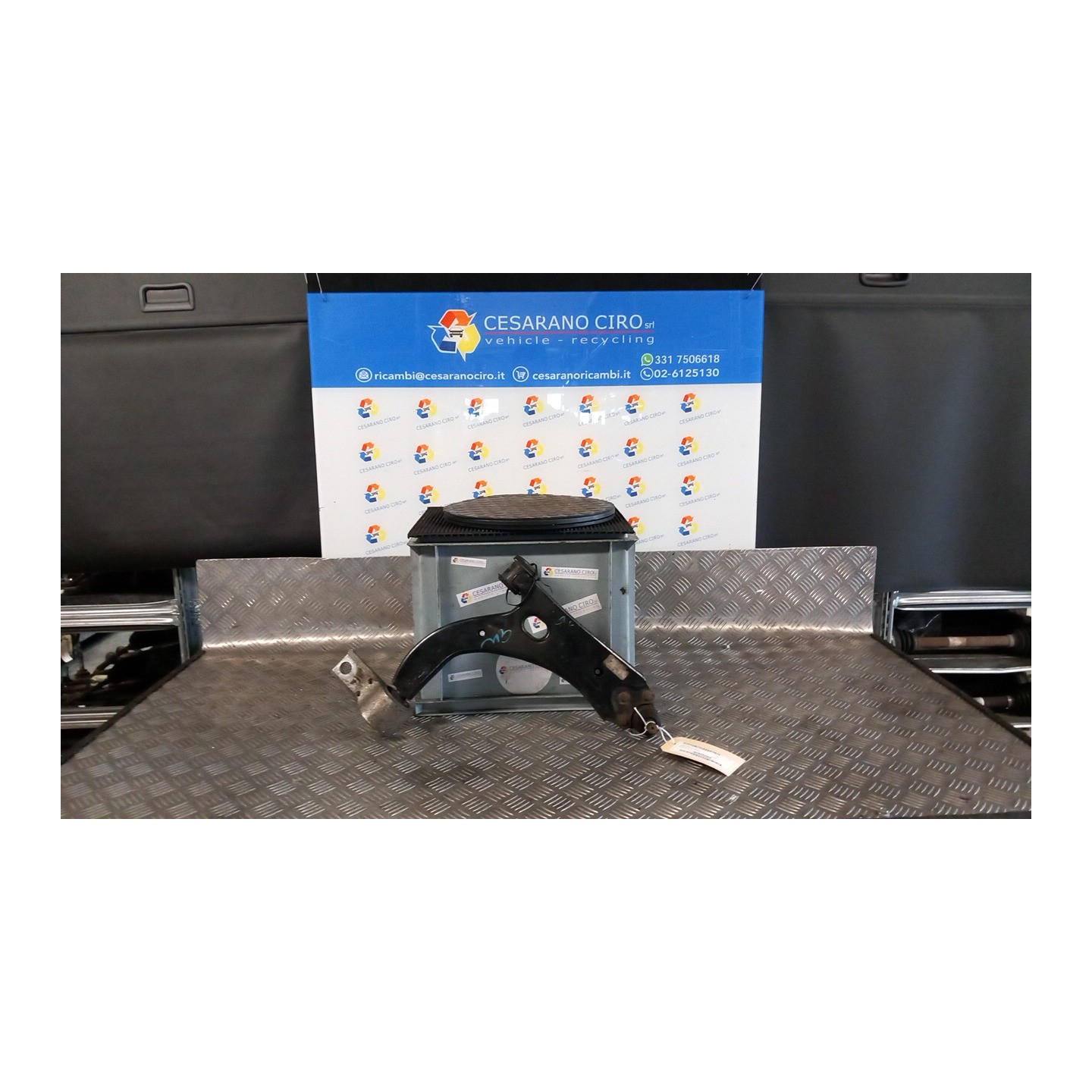 BRACCIO OSCILLANTE SOSP. ANT. DX. 178 FORD FUSION (CBK) (09/02-) F6JB 1436170