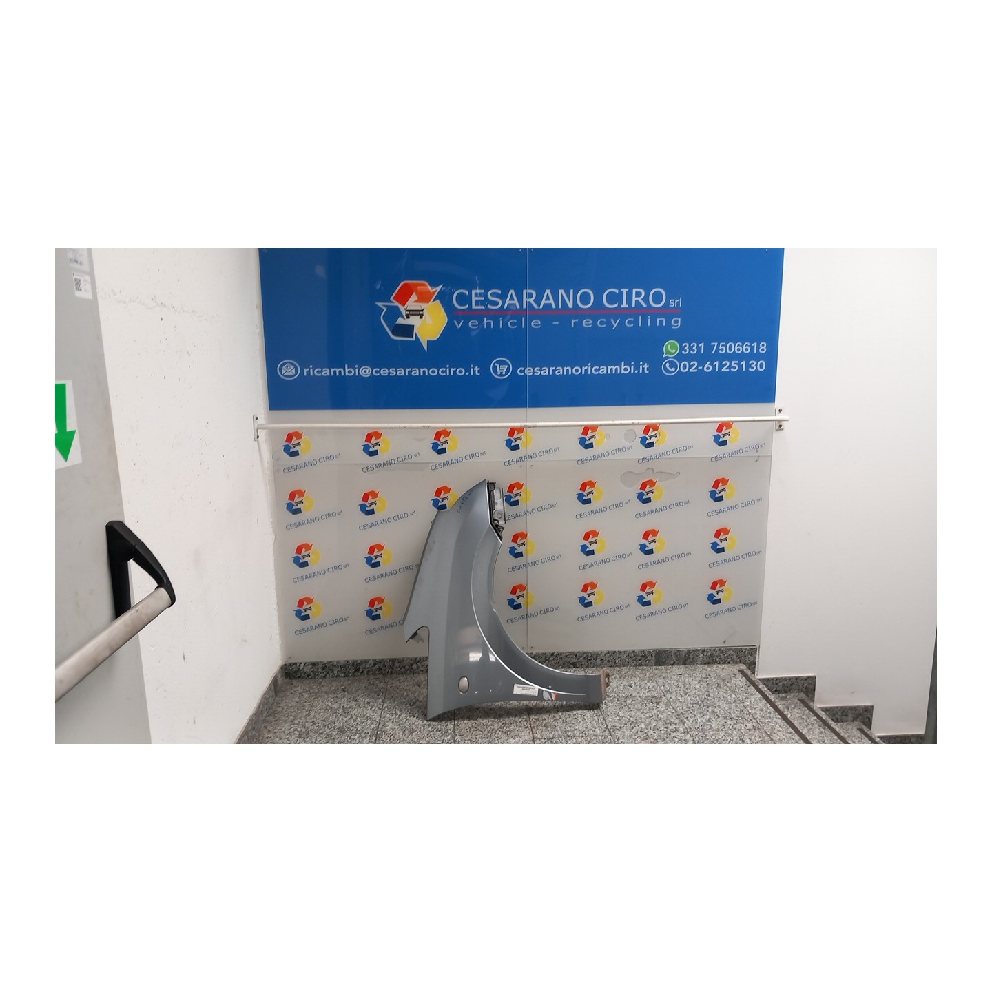 PARAFANGO ANT. DX. 001 OPEL MERIVA (X03) (03/03-12/10) Z17DTH 93174466