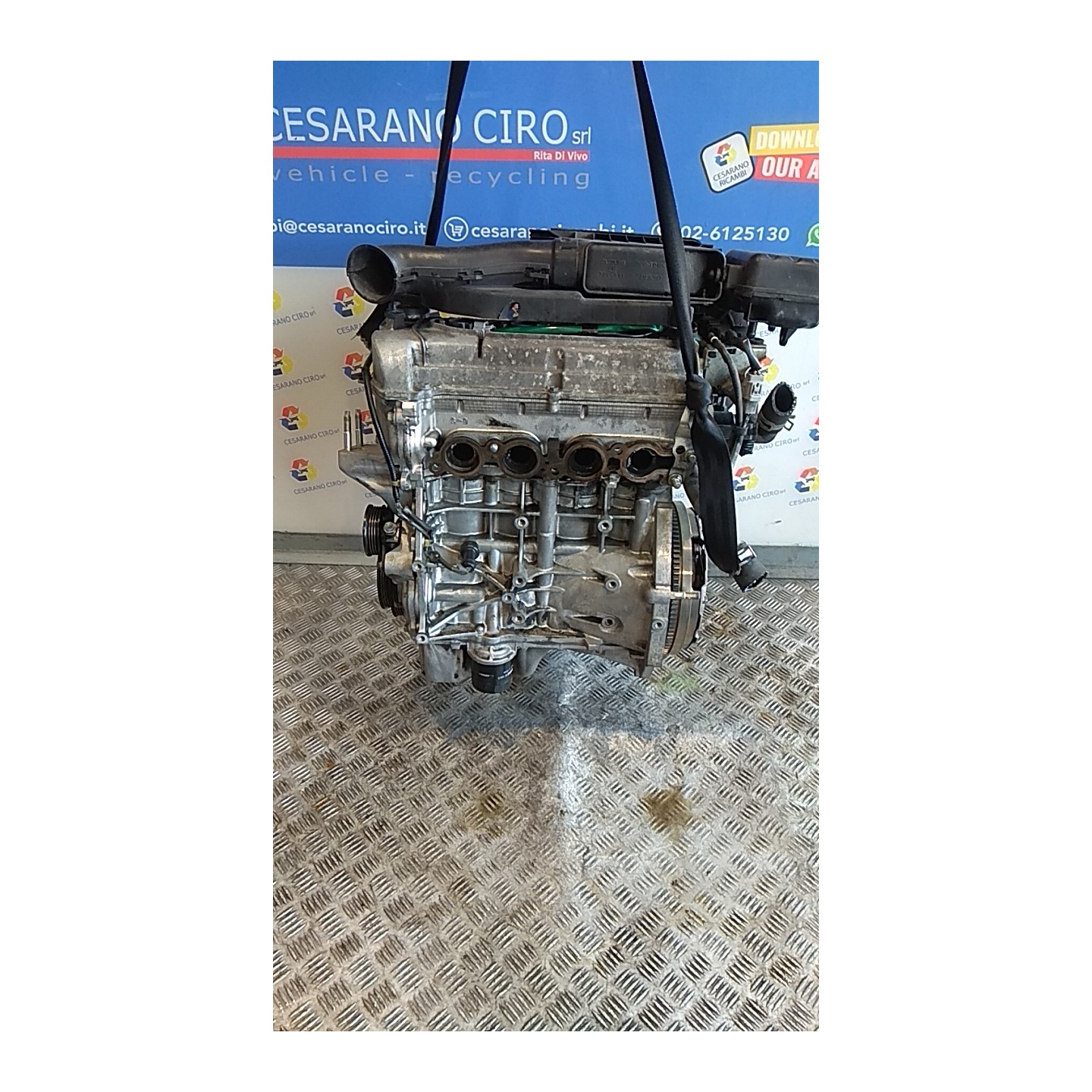 MOTORE COMPL. 013 OPEL AGILA (H08) (01/08-) K12B NB1771016040002