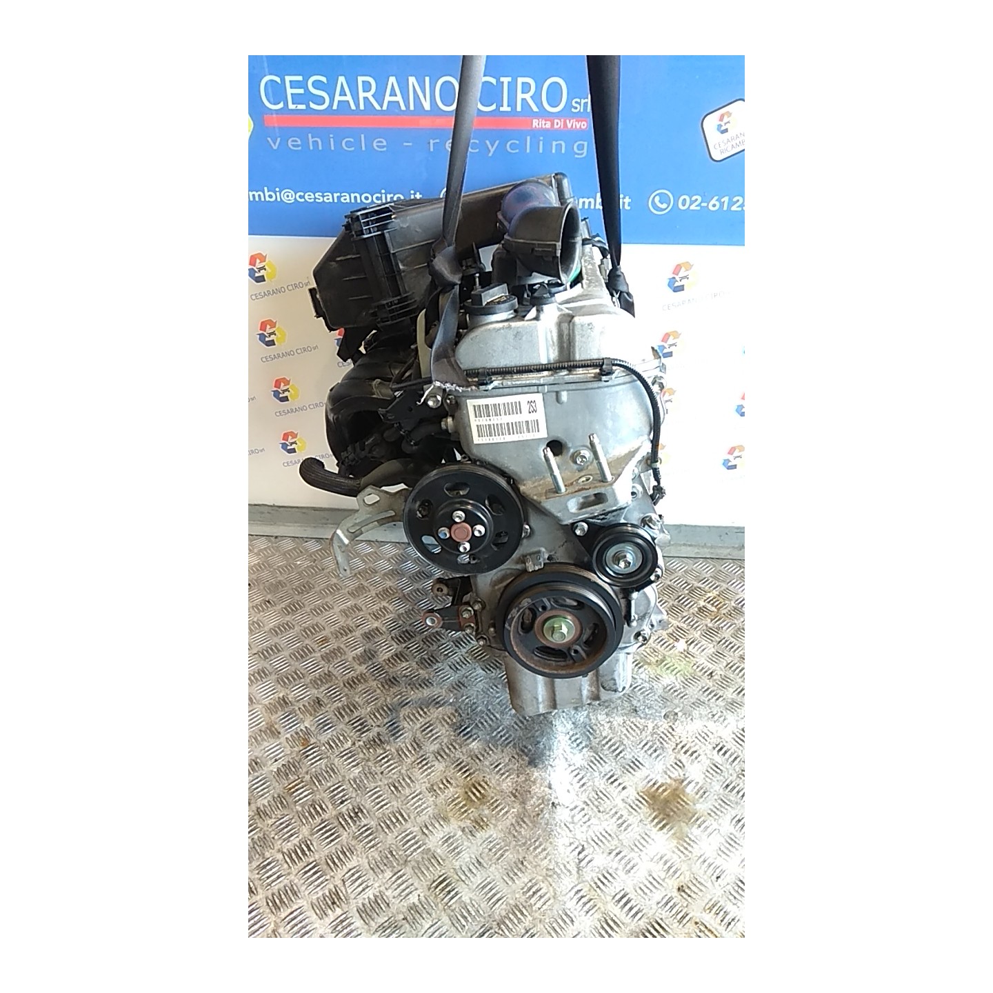 MOTORE COMPL. 013 OPEL AGILA (H08) (01/08-) K12B NB1771016040002