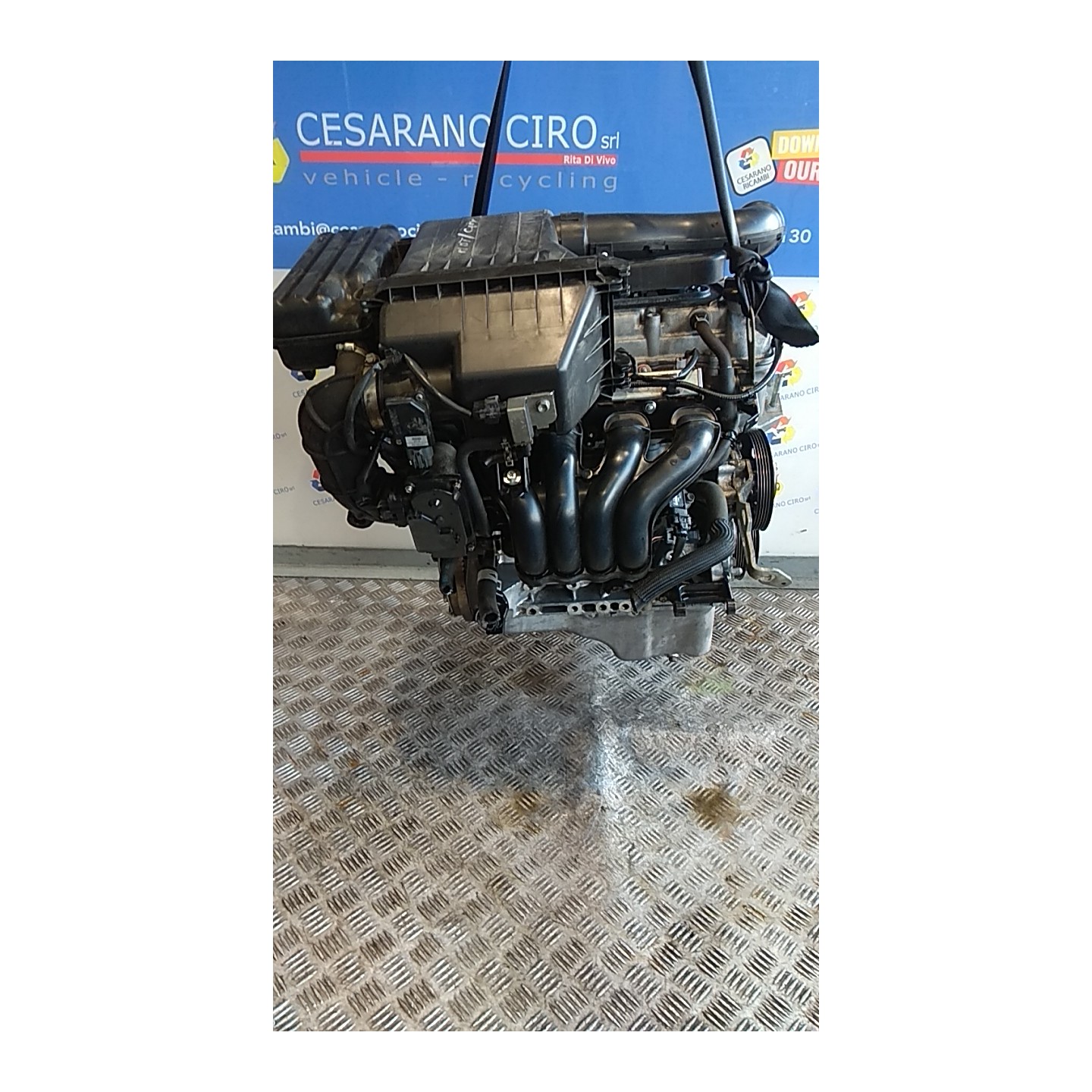 MOTORE COMPL. 013 OPEL AGILA (H08) (01/08-) K12B NB1771016040002