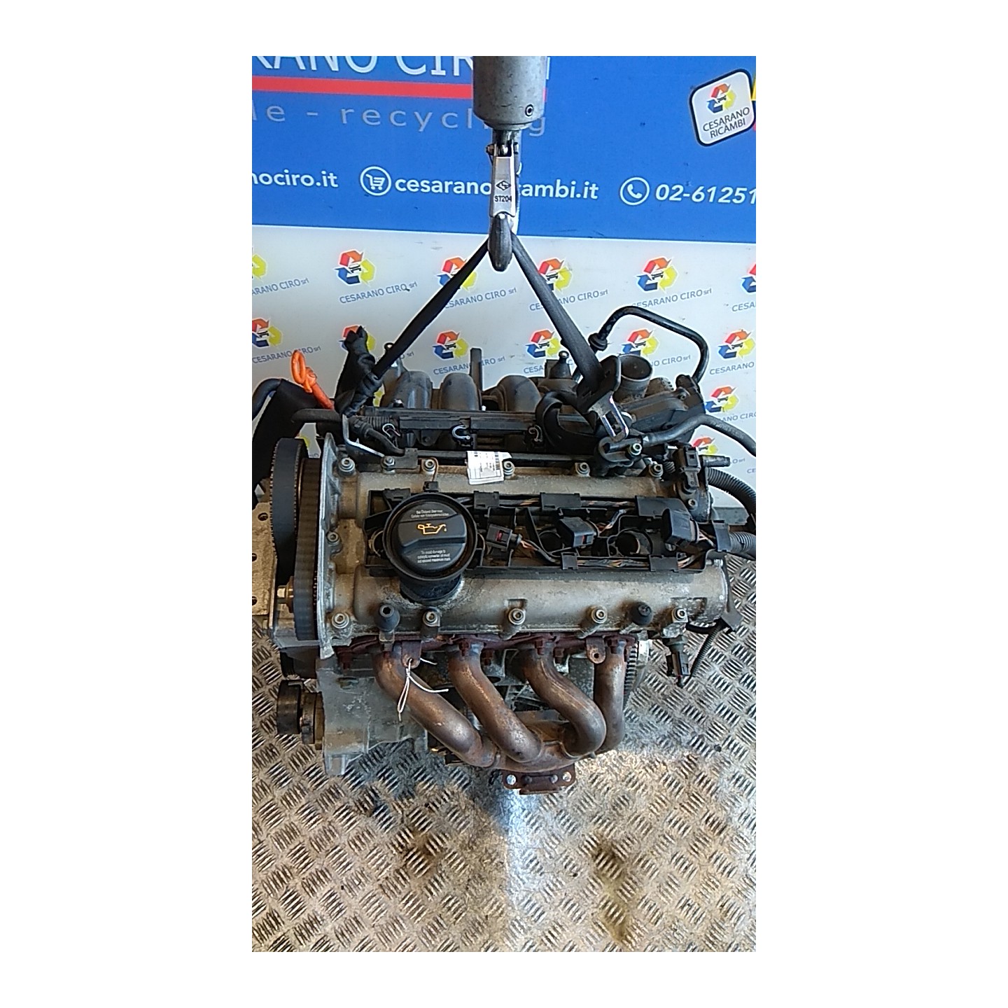 MOTORE SEMICOMPL. 083 SKODA FABIA (6Y) (01/00-11/07) BKY 036100098GX