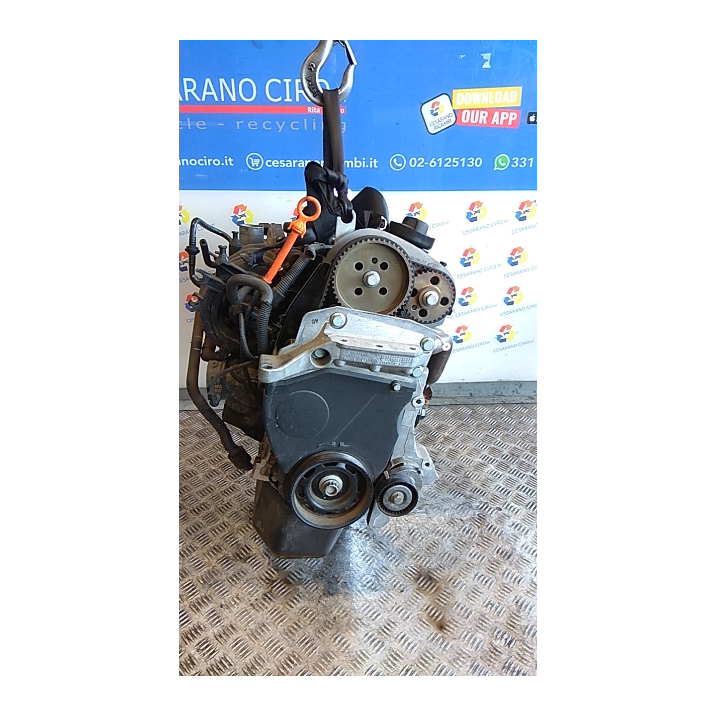 MOTORE SEMICOMPL. 083 SKODA FABIA (6Y) (01/00-11/07) BKY 036100098GX
