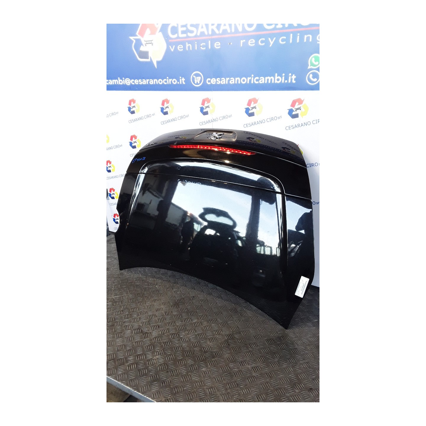COFANO POST. 001 PEUGEOT RCZ (05/10-) 5FV 1607016080
