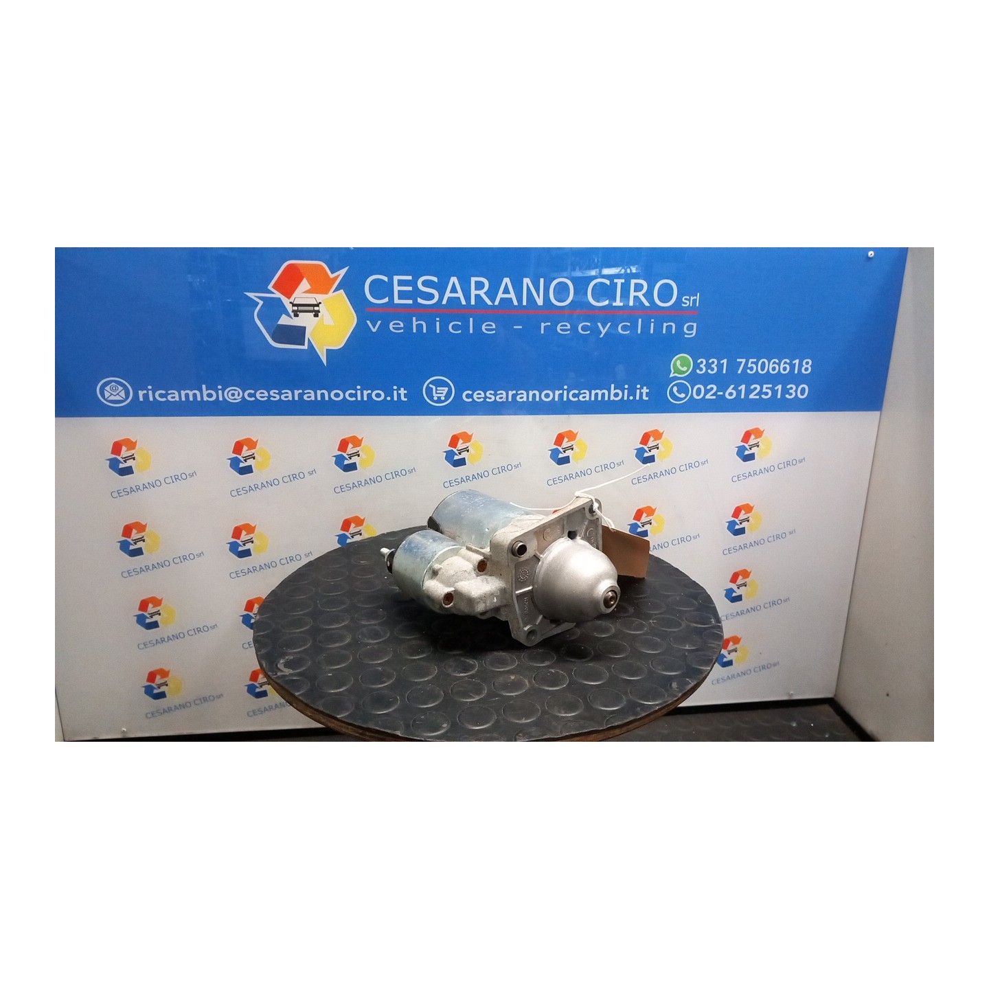 MOTORINO AVVIAMENTO BOSCH,T.373928- 020 FIAT PANDA (2Q) (09/03-12/10) 188A4000 51890631