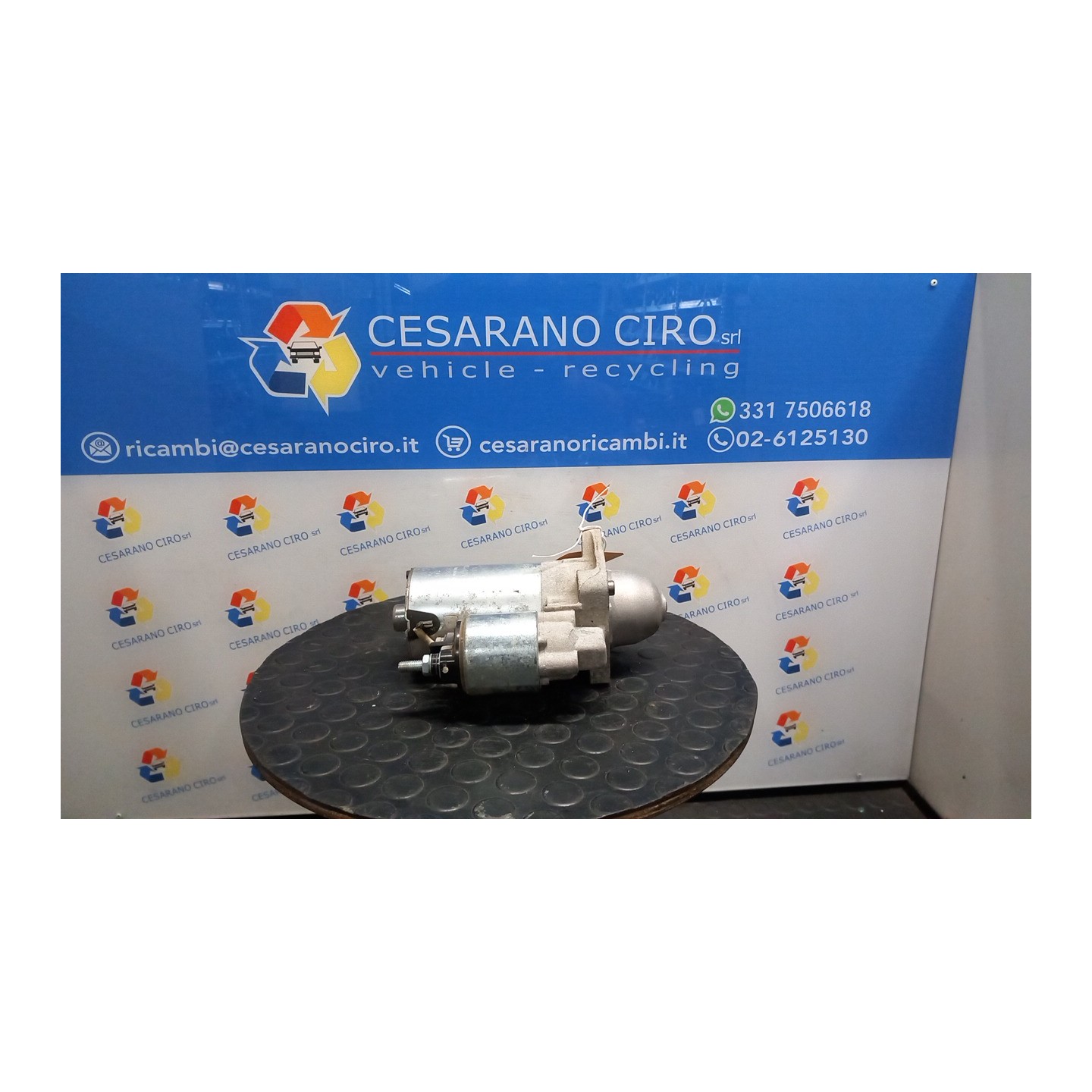 MOTORINO AVVIAMENTO BOSCH,T.373928- 020 FIAT PANDA (2Q) (09/03-12/10) 188A4000 51890631