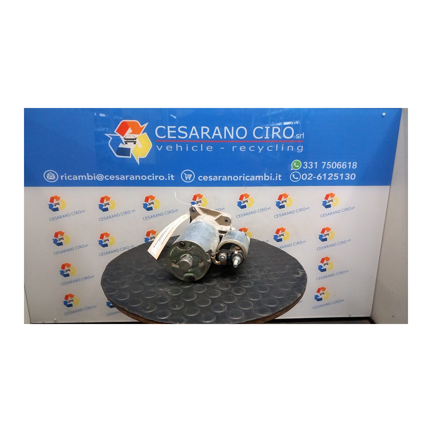 MOTORINO AVVIAMENTO BOSCH,T.373928- 020 FIAT PANDA (2Q) (09/03-12/10) 188A4000 51890631