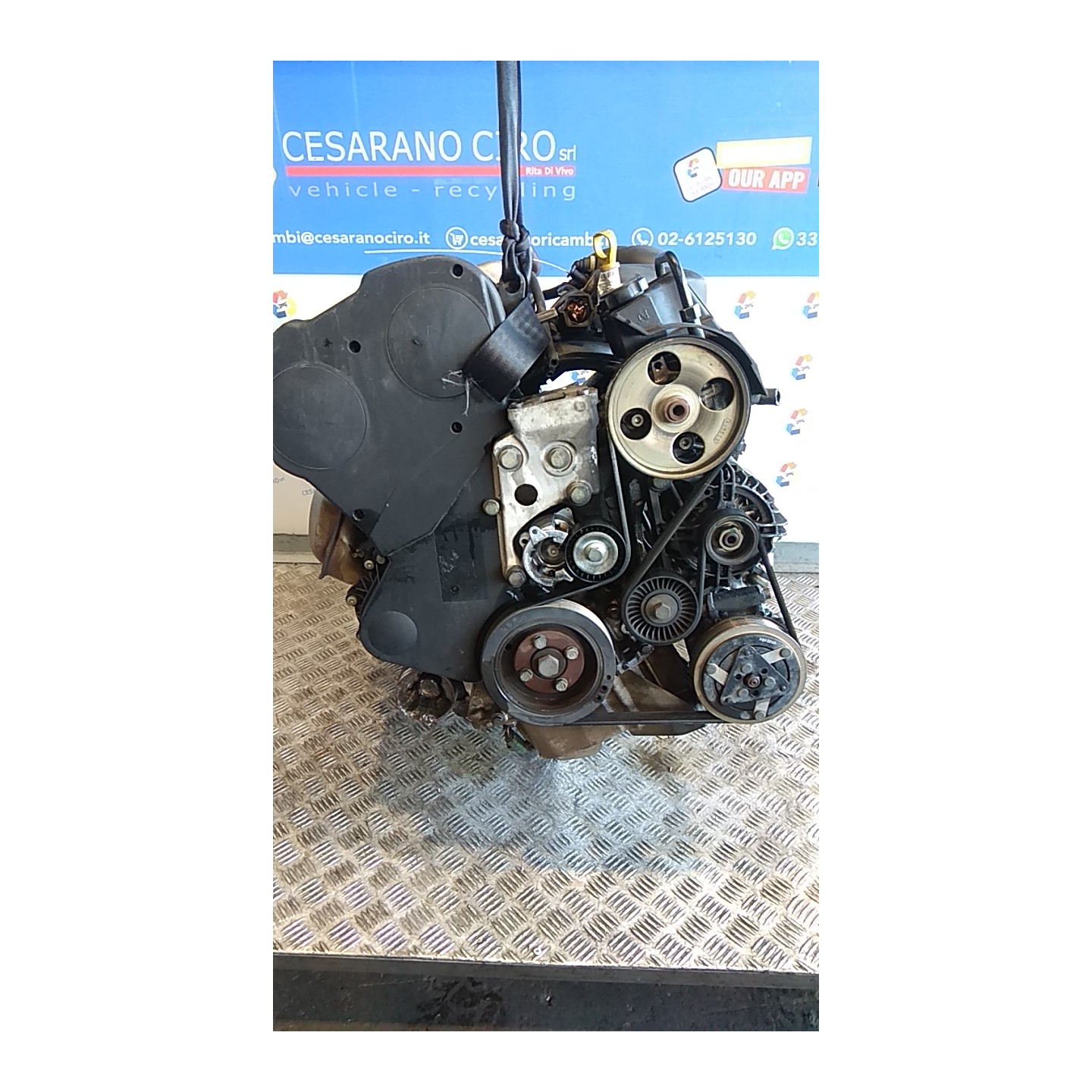 MOTORE SEMICOMPL. OPR 08700 028 PEUGEOT 206 (09/98-06/09) RFN 135HH