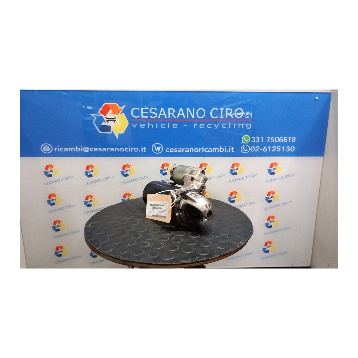MOTORINO AVVIAMENTO 030 BMW SERIE 3 (E90/E91) (02/05-12/11 204D4 12417798035