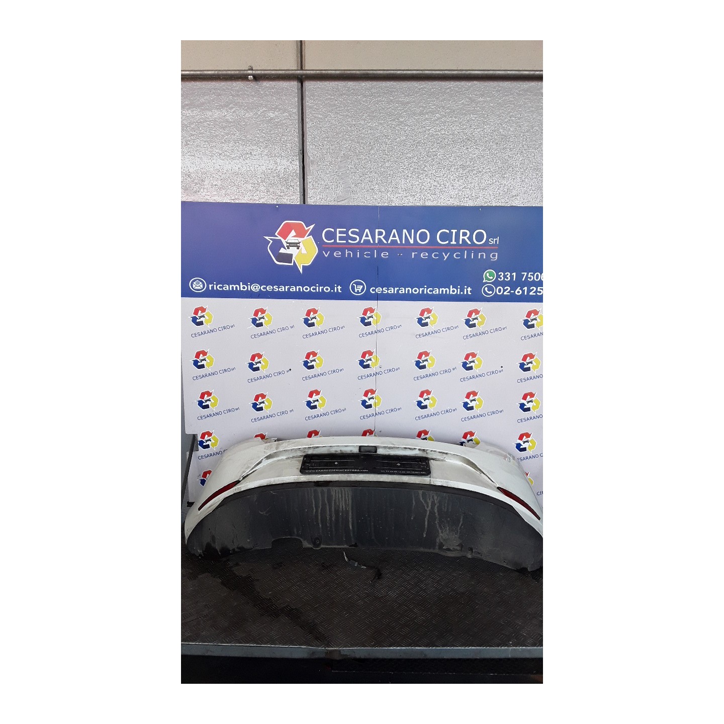 PARAURTI POST. 047 SEAT IBIZA (6P) (05/15-03/18) CHY 6J4807421EGRU