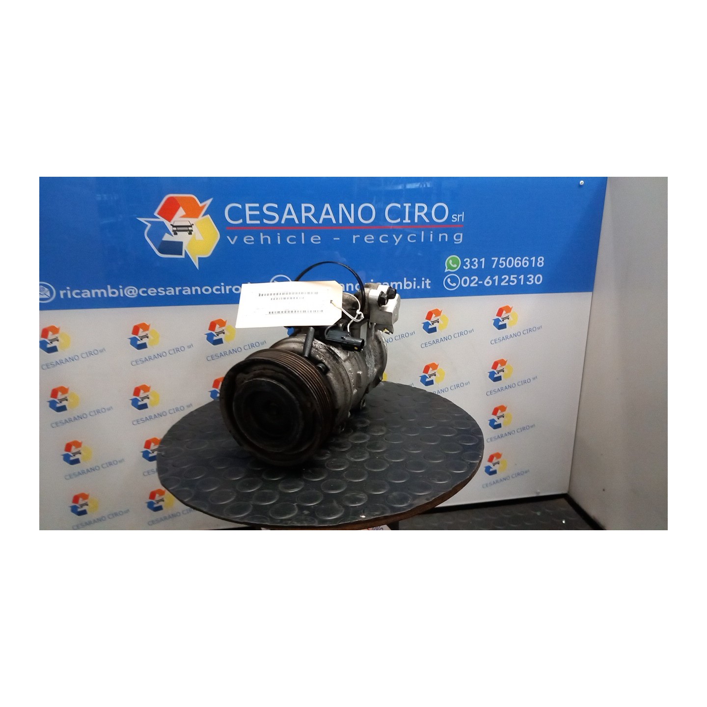 COMPRESSORE A/C 057 KIA SPORTAGE 2A SERIE (10/04-05/11 D4EA 977012E500