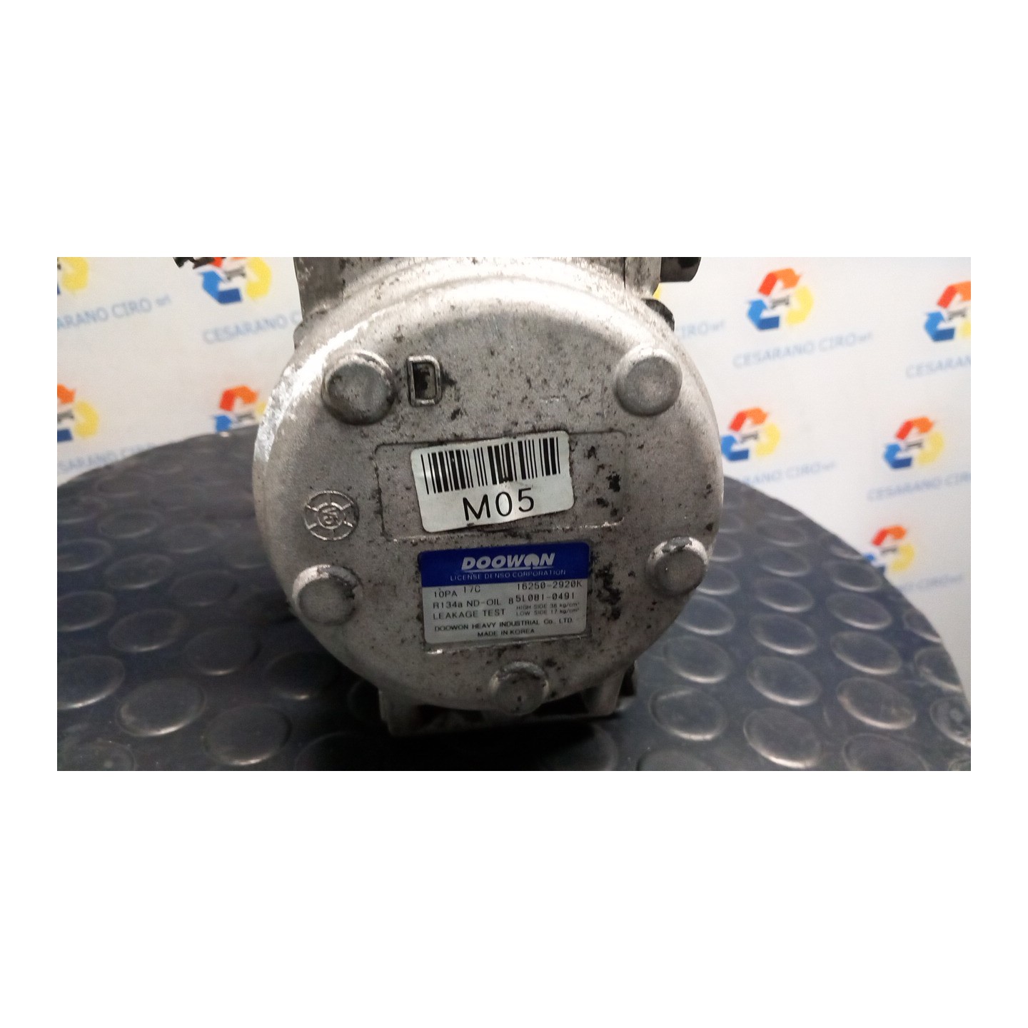 COMPRESSORE A/C 057 KIA SPORTAGE 2A SERIE (10/04-05/11 D4EA 977012E500