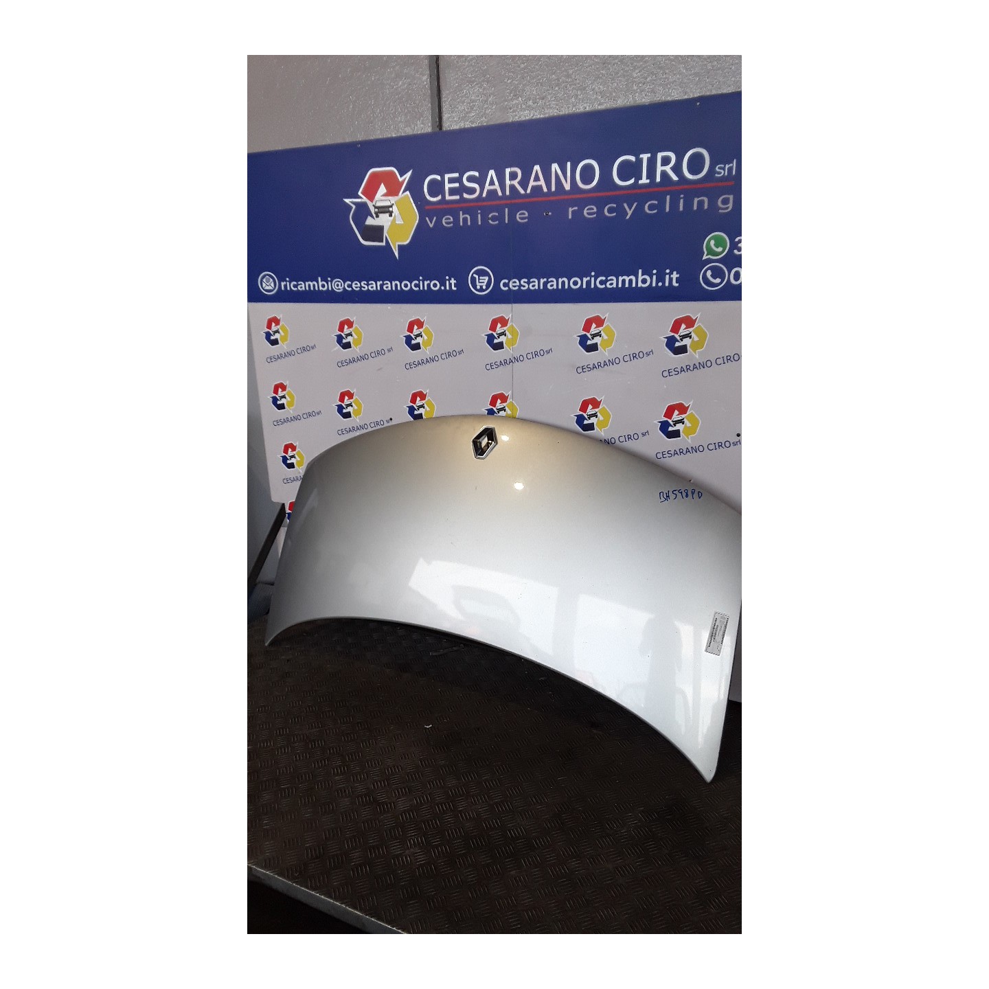COFANO ANT. 087 RENAULT ESPACE 3A SERIE (03/06-) M9RC7 651000267R
