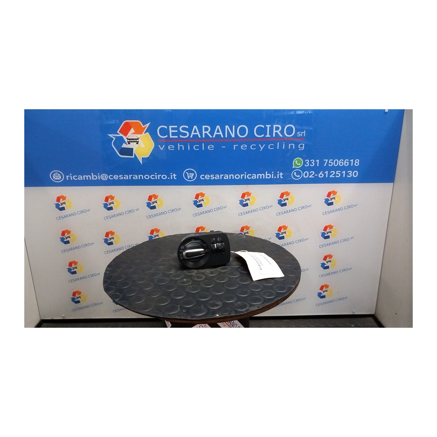 INTERRUTTORE BLOCCO COMANDO LUCI 023 AUDI A3 (8P) (05/10-07/13) CAX 4239415315PR
