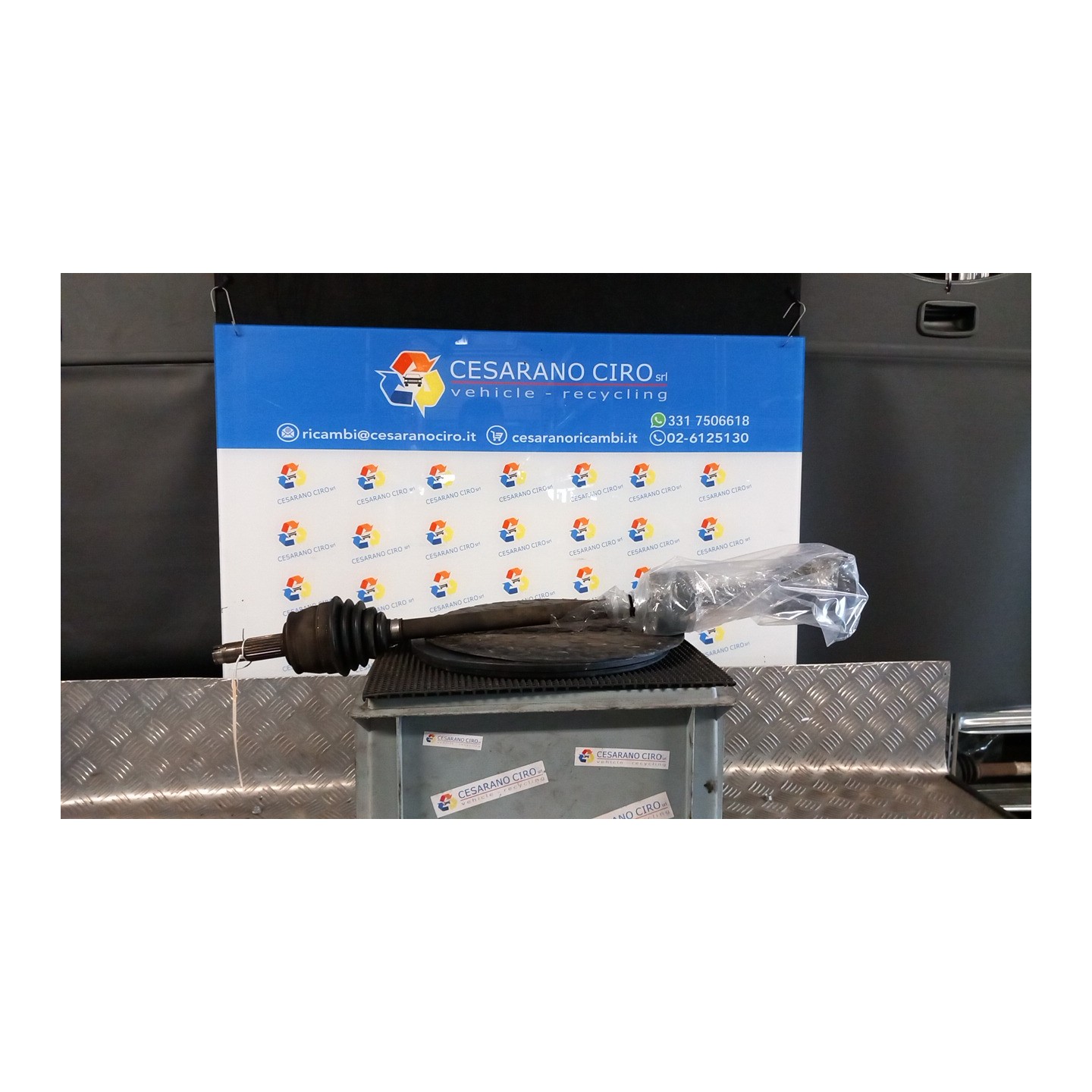 SEMIALBERO ANT. COMPL. DX. 035 FIAT 500 (3P) (07/07-01/15) 312A2000 51955477