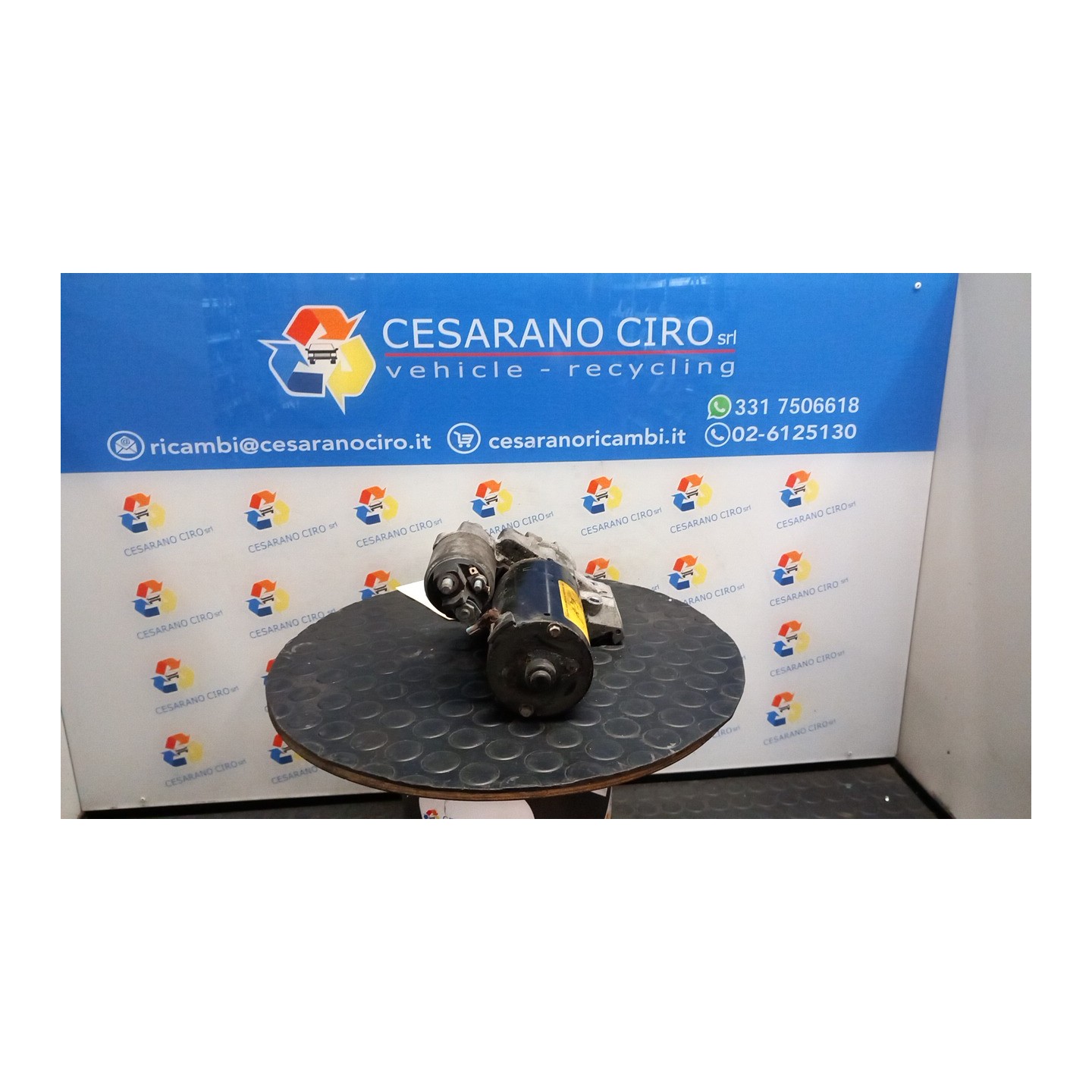MOTORINO AVVIAMENTO ROTAZ. 046 BMW X1 (E84) (07/09-10/15) N47D20C 12418581097
