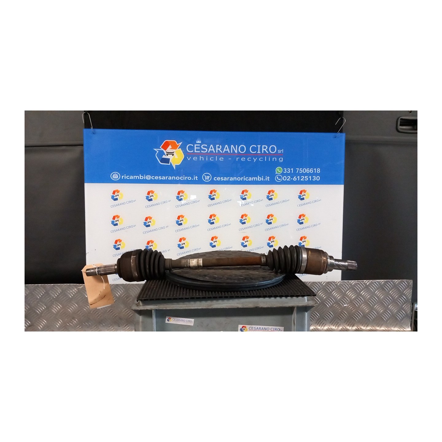 SEMIALBERO ANT. COMPL. SX. 051 RENAULT CLIO 3A SERIE (07/05-05/09) D4FD7 8200341698