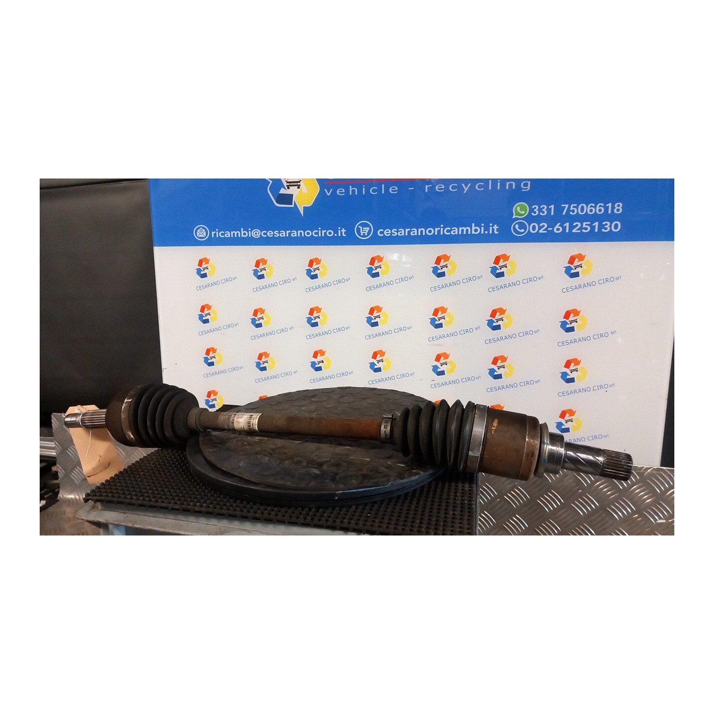 SEMIALBERO ANT. COMPL. SX. 051 RENAULT CLIO 3A SERIE (07/05-05/09) D4FD7 8200341698