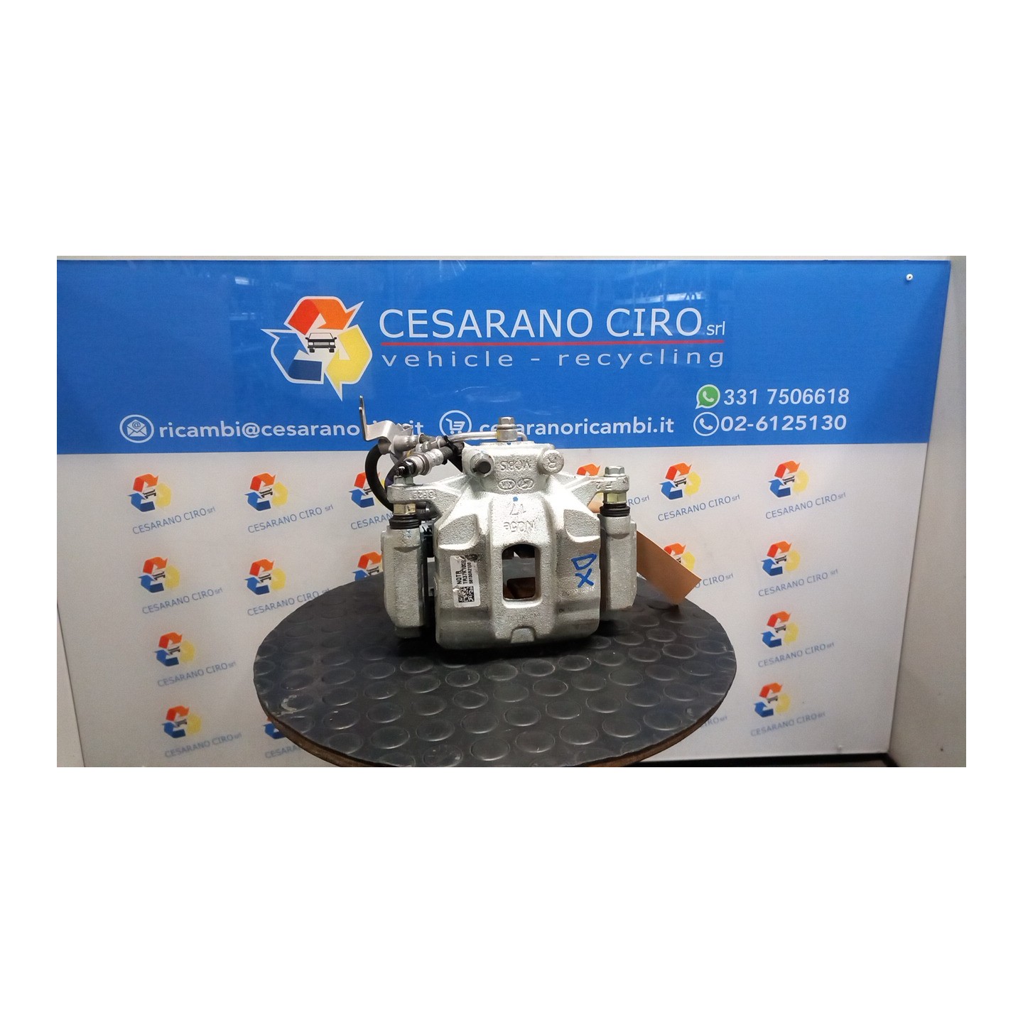 DISCO FRENO ANT. DX. 075 KIA SPORTAGE 5A SERIE PLUG-IN (02/ G4FT 51712N7100