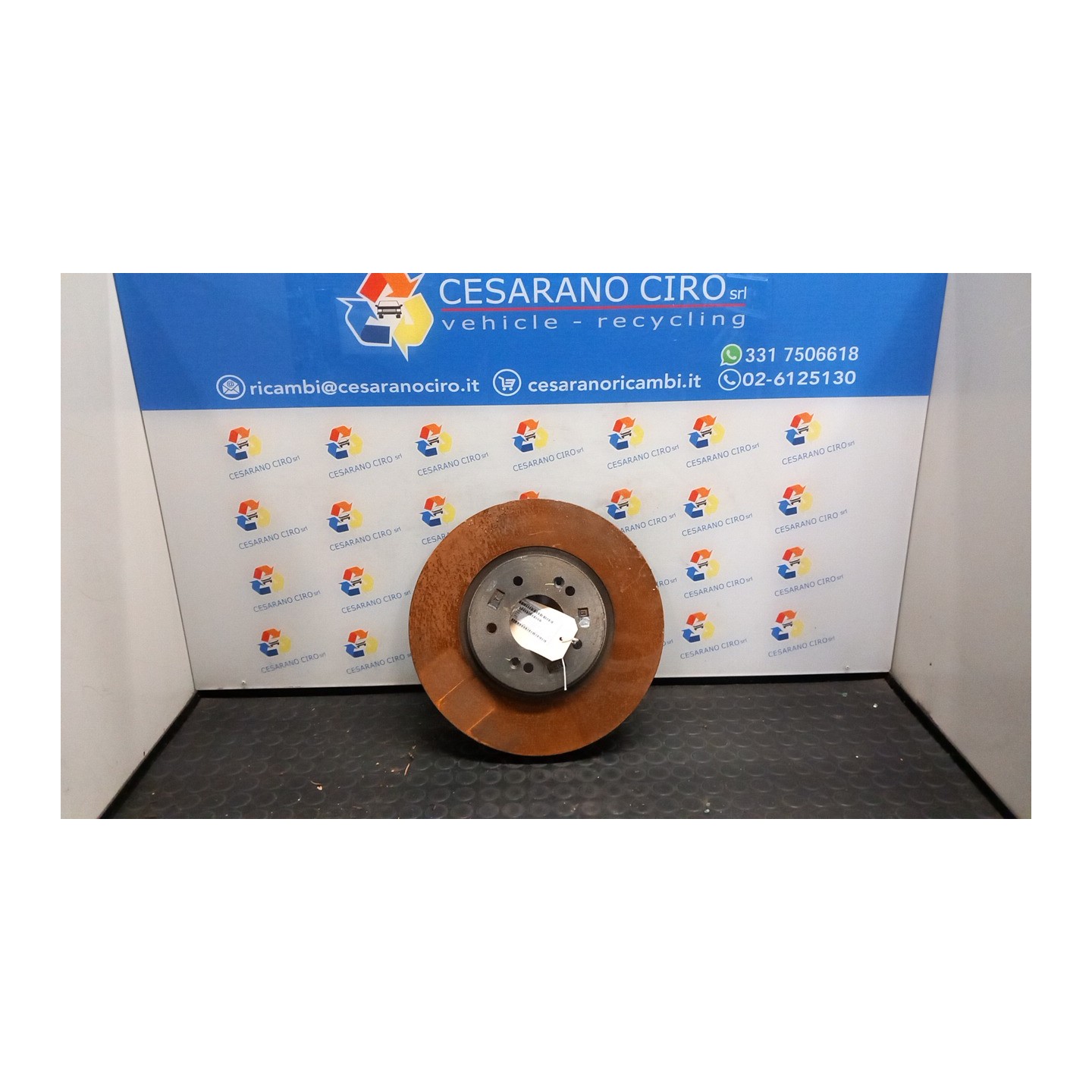 DISCO FRENO ANT. SX. 076 KIA SPORTAGE 5A SERIE PLUG-IN (02/ G4FT 51712N7100